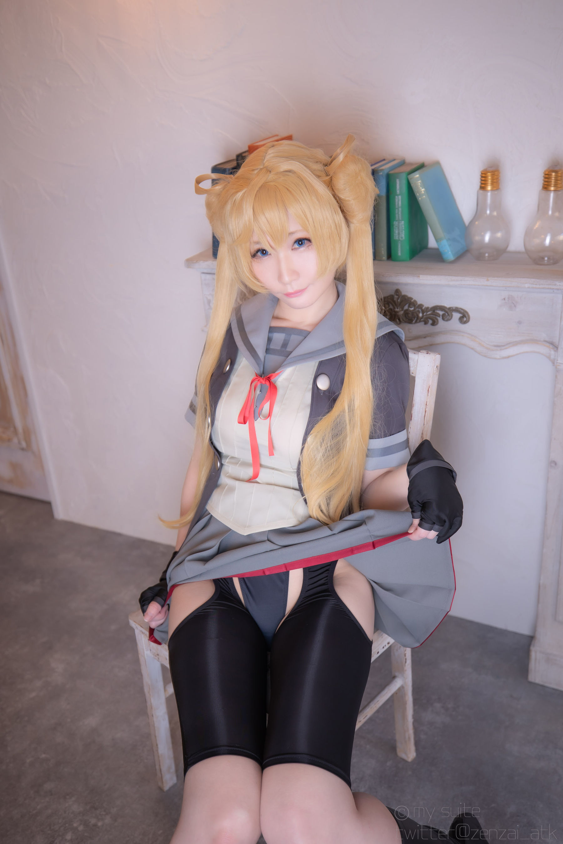 [Cosplay] [my suite] Atsuki あつき - 艦娘がスパッツの良さを教えてくれるROM Suite Collection.38 (KanColle) - 1