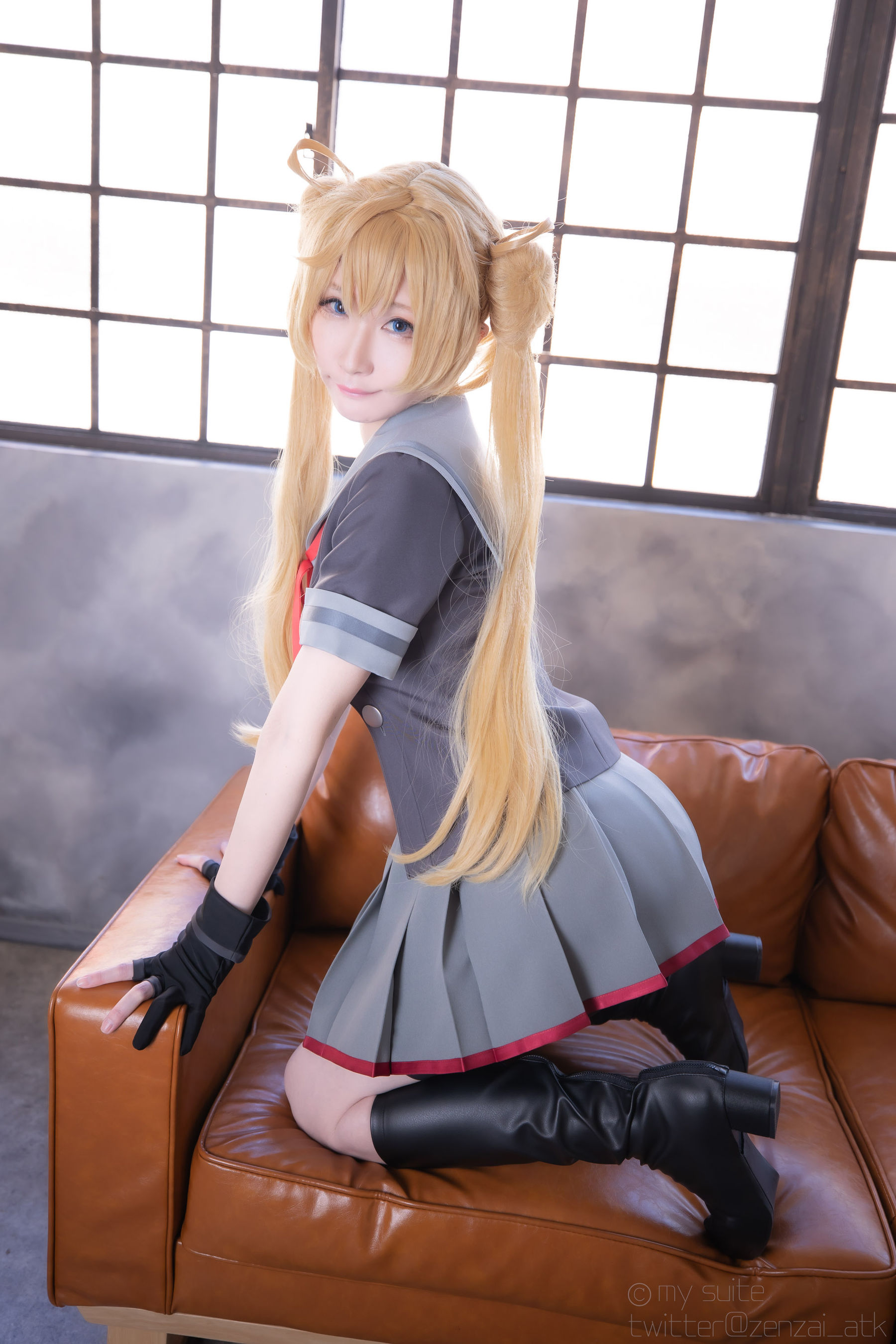 [Cosplay] [my suite] Atsuki あつき - 艦娘がスパッツの良さを教えてくれるROM Suite Collection.38 (KanColle) - 1