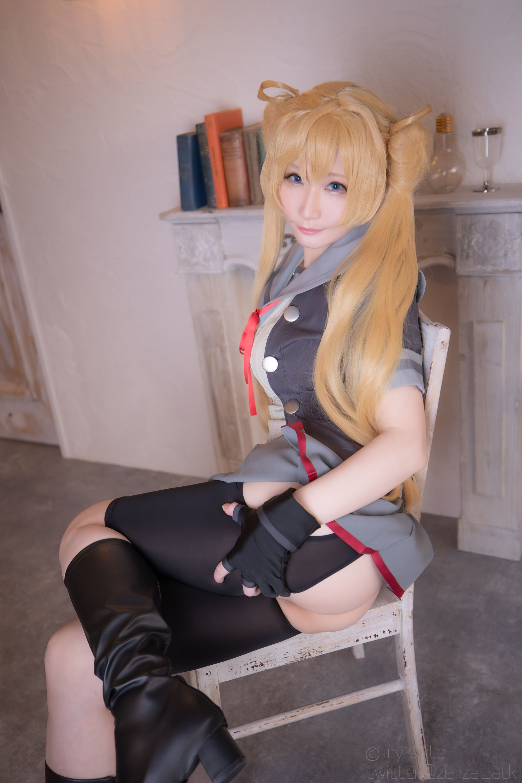 [Cosplay] [my suite] Atsuki あつき - 艦娘がスパッツの良さを教えてくれるROM Suite Collection.38 (KanColle) - 1