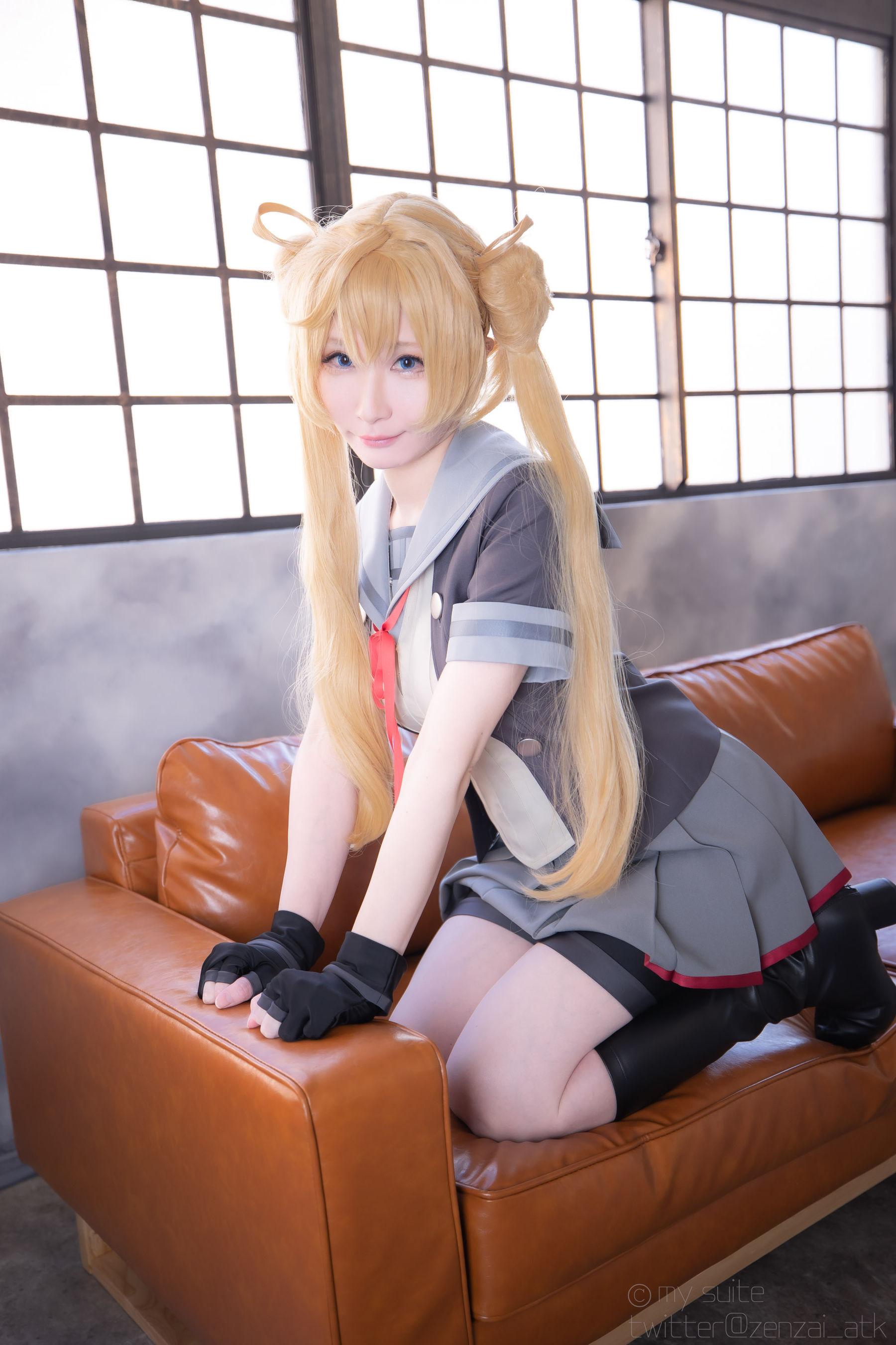 [Cosplay] [my suite] Atsuki あつき - 艦娘がスパッツの良さを教えてくれるROM Suite Collection.38 (KanColle) - 1