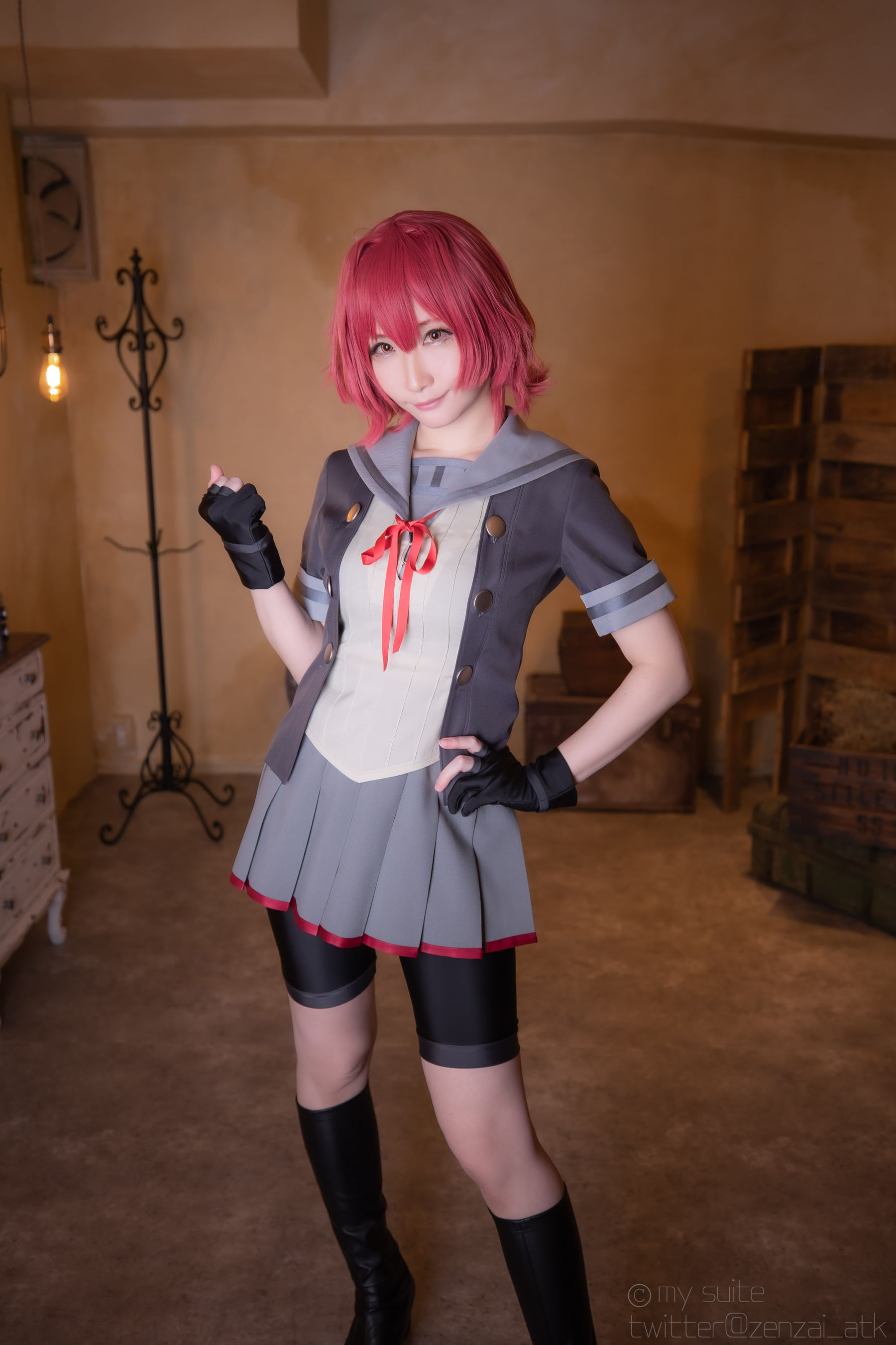 [Cosplay] [my suite] Atsuki あつき - 艦娘がスパッツの良さを教えてくれるROM Suite Collection.38 (KanColle) - 2