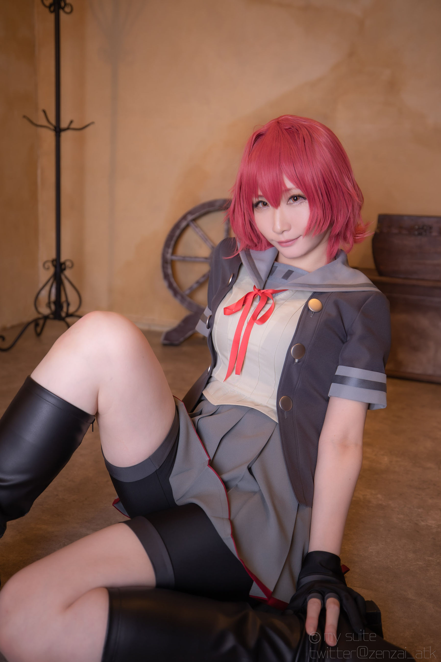 [Cosplay] [my suite] Atsuki あつき - 艦娘がスパッツの良さを教えてくれるROM Suite Collection.38 (KanColle) - 2