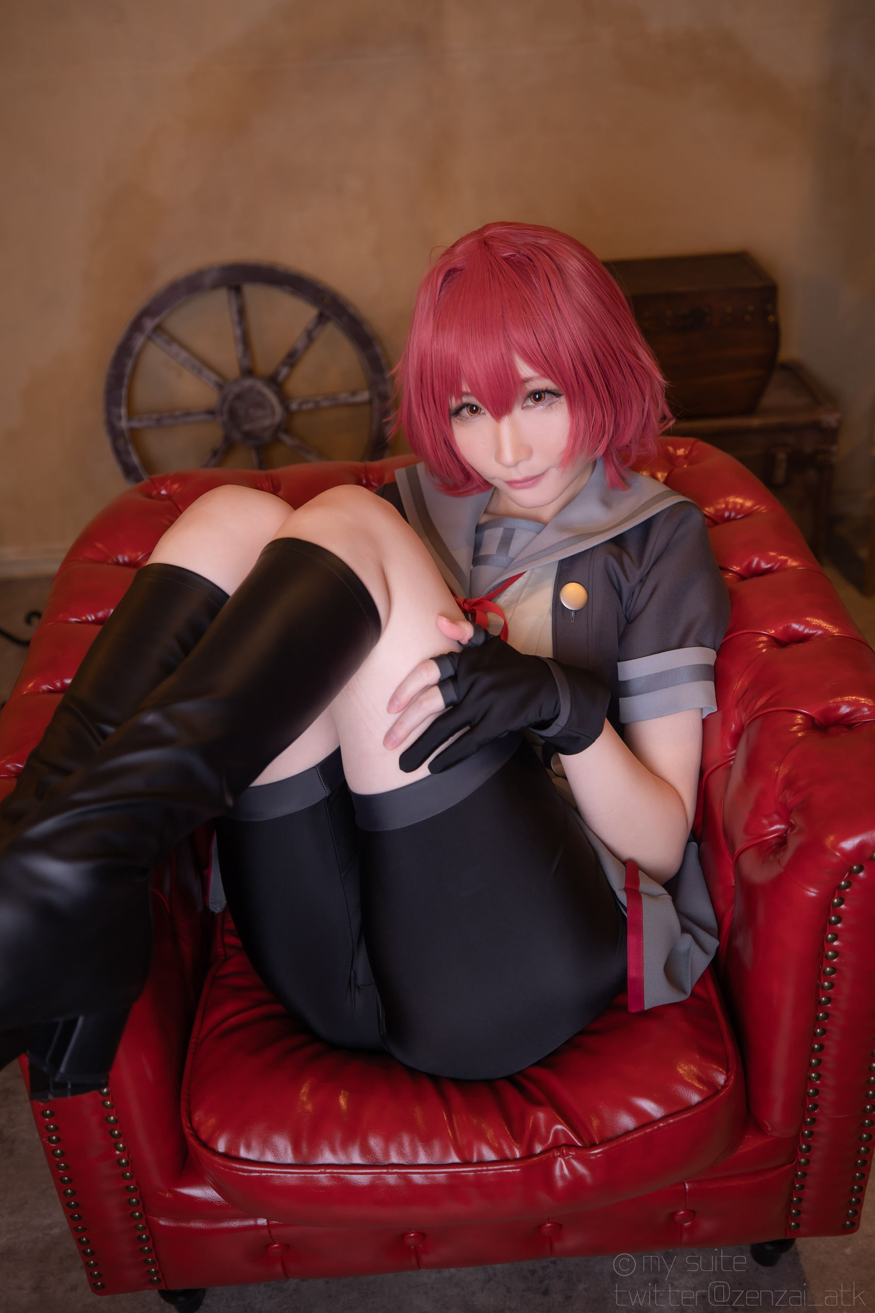[Cosplay] [my suite] Atsuki あつき - 艦娘がスパッツの良さを教えてくれるROM Suite Collection.38 (KanColle) - 2