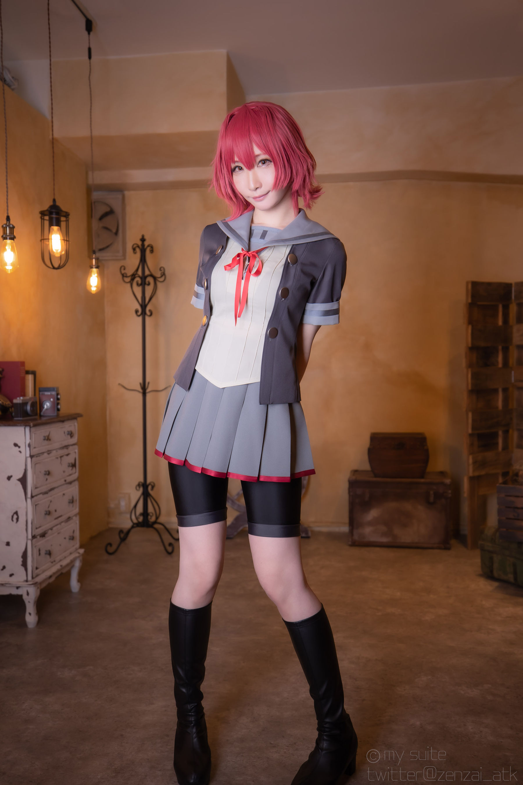 [Cosplay] [my suite] Atsuki あつき - 艦娘がスパッツの良さを教えてくれるROM Suite Collection.38 (KanColle) - 2