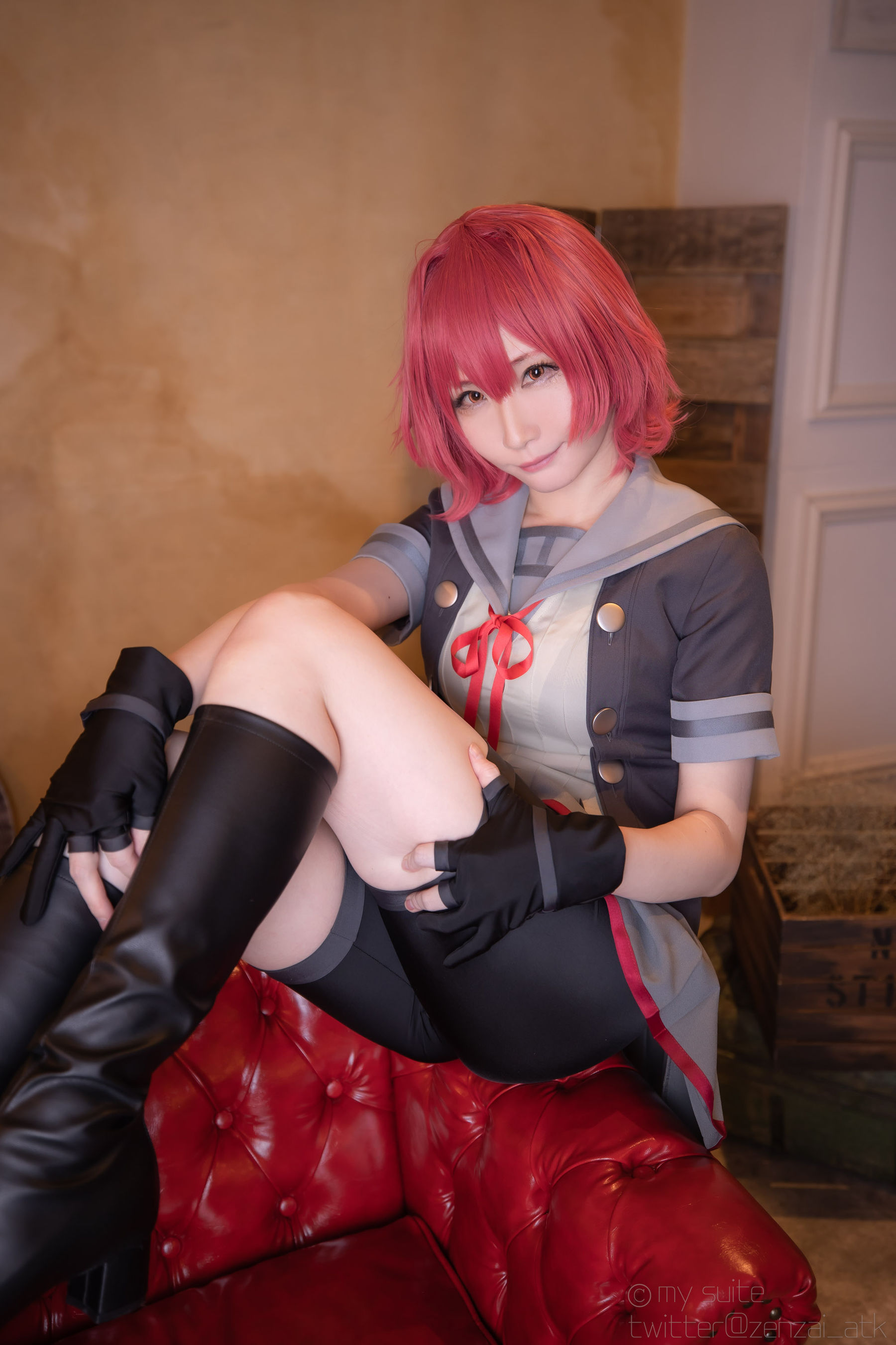 [Cosplay] [my suite] Atsuki あつき - 艦娘がスパッツの良さを教えてくれるROM Suite Collection.38 (KanColle) - 2