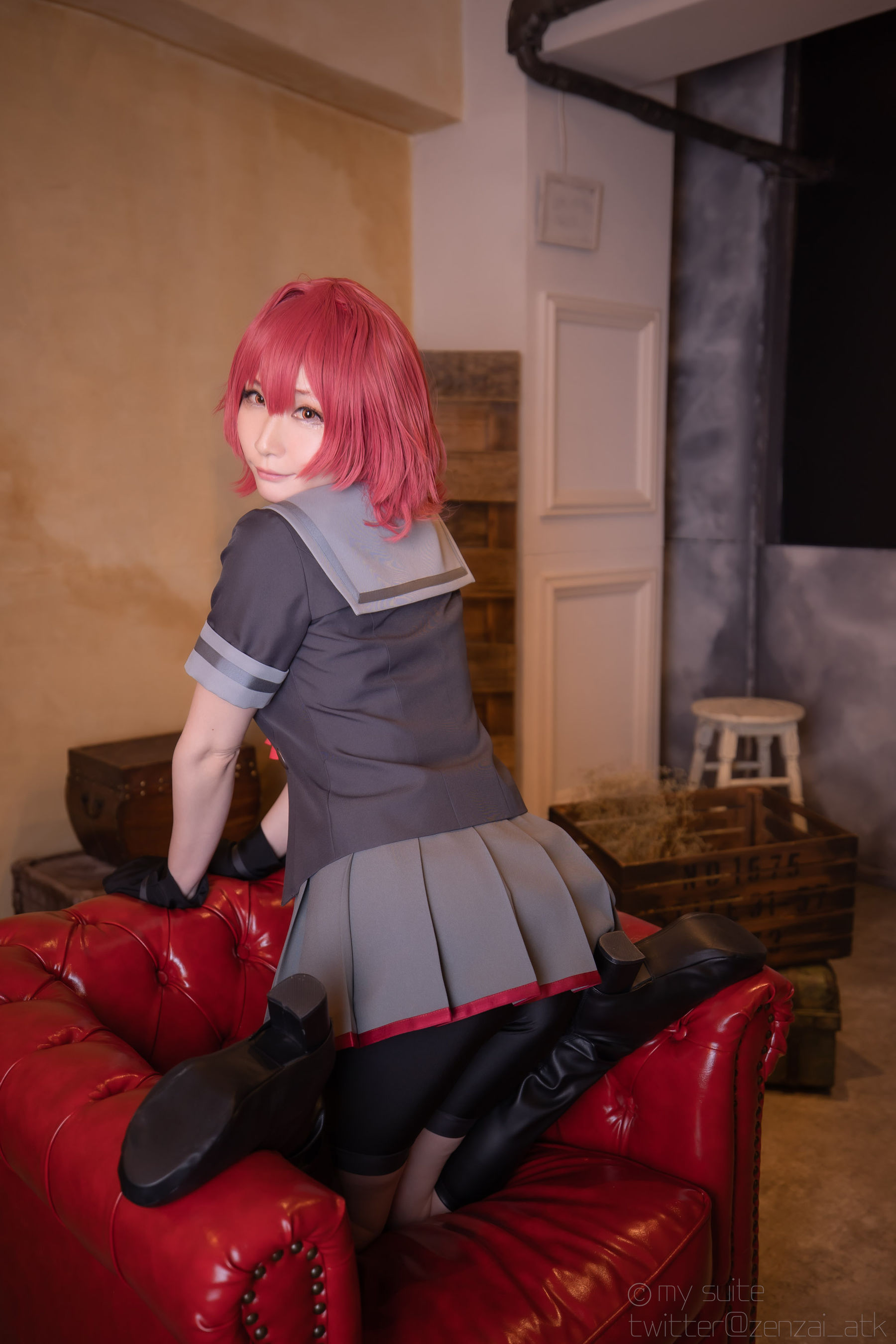 [Cosplay] [my suite] Atsuki あつき - 艦娘がスパッツの良さを教えてくれるROM Suite Collection.38 (KanColle) - 2