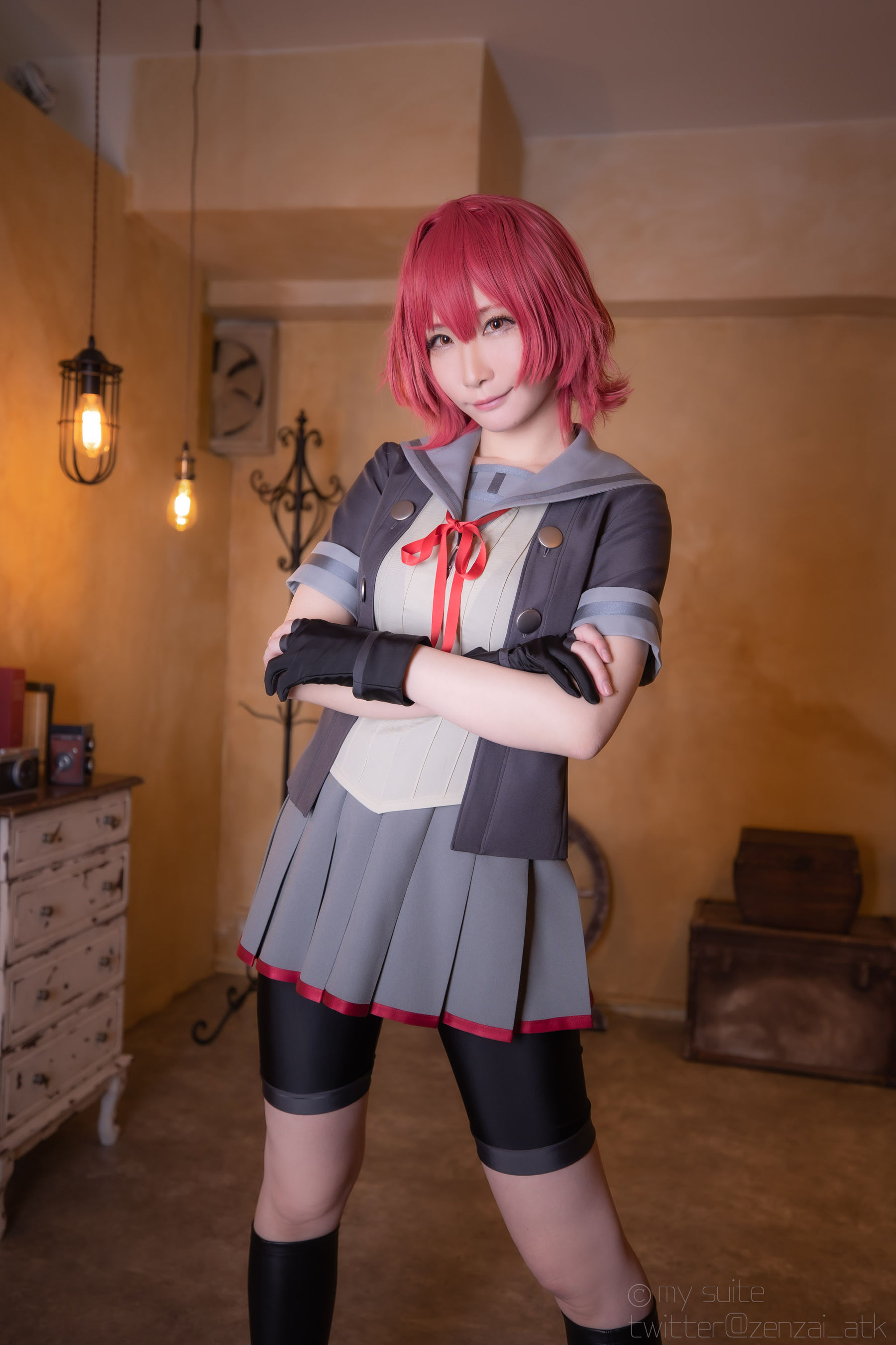 [Cosplay] [my suite] Atsuki あつき - 艦娘がスパッツの良さを教えてくれるROM Suite Collection.38 (KanColle) - 2