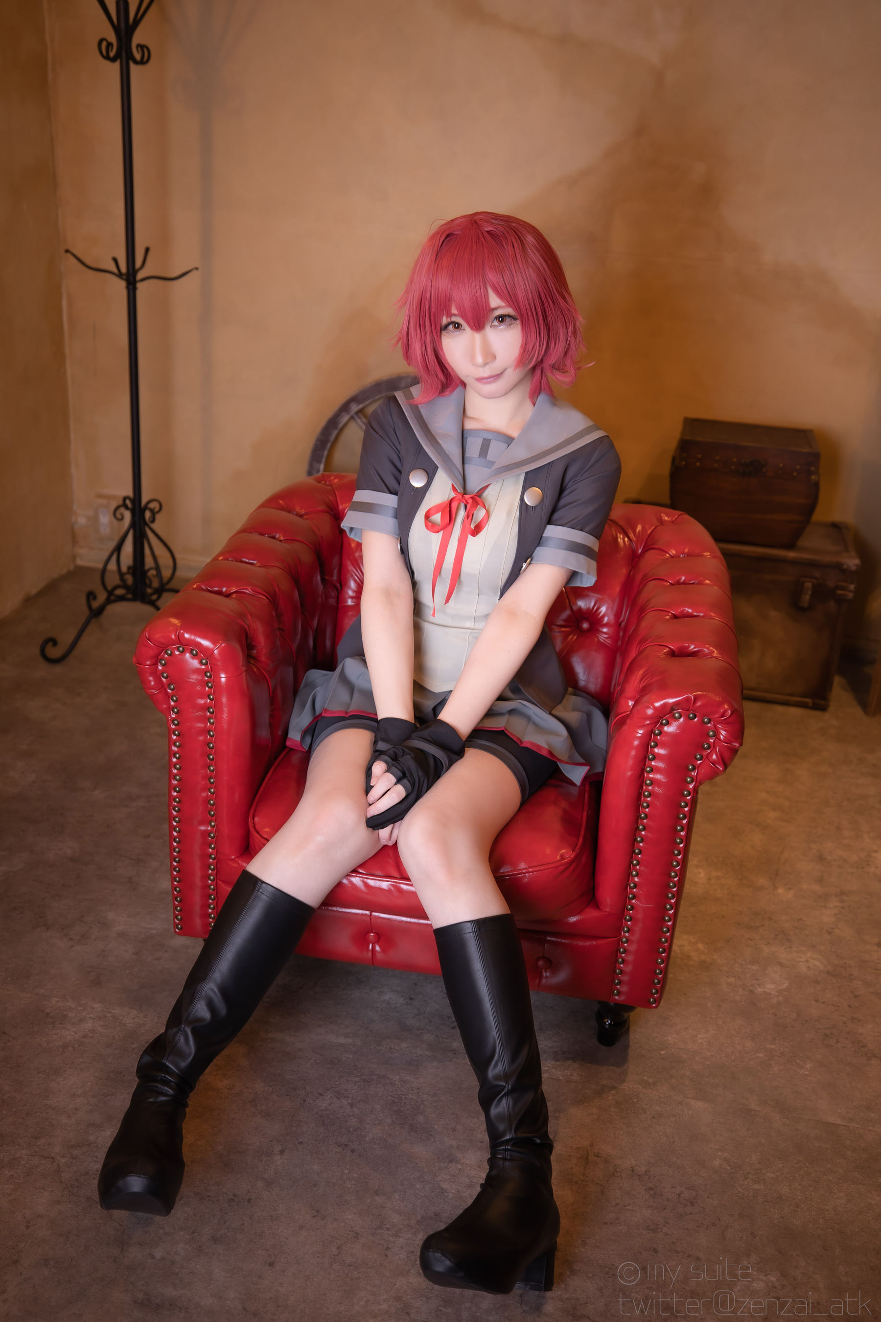 [Cosplay] [my suite] Atsuki あつき - 艦娘がスパッツの良さを教えてくれるROM Suite Collection.38 (KanColle) - 2