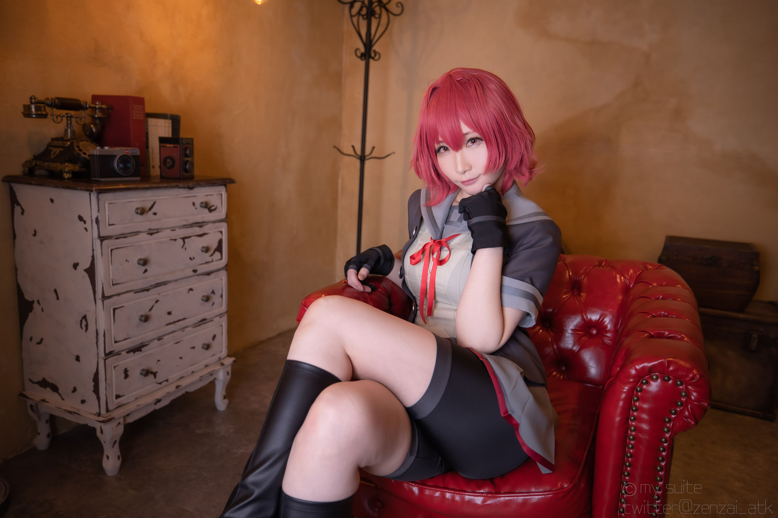 [Cosplay] [my suite] Atsuki あつき - 艦娘がスパッツの良さを教えてくれるROM Suite Collection.38 (KanColle) - 2