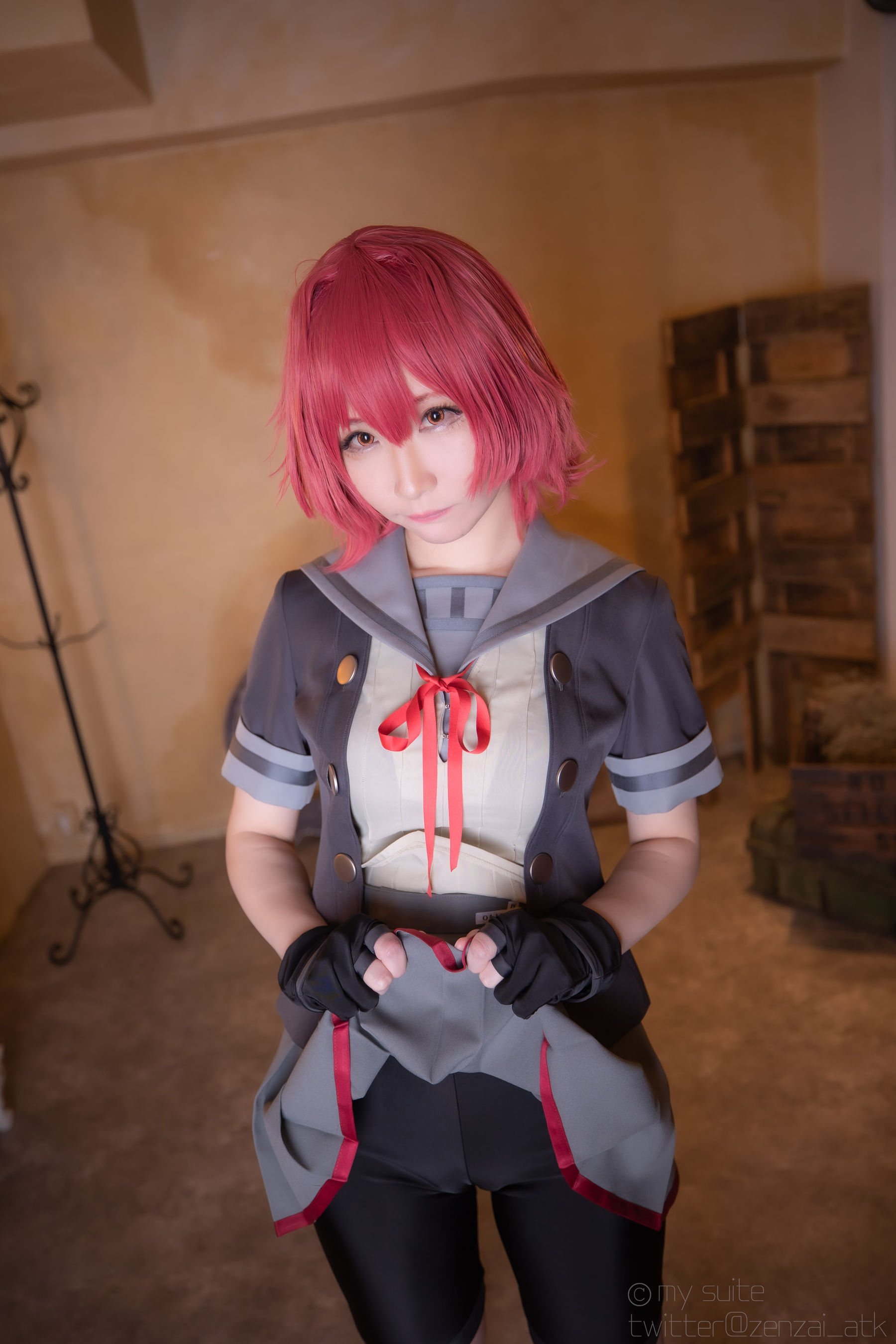 [Cosplay] [my suite] Atsuki あつき - 艦娘がスパッツの良さを教えてくれるROM Suite Collection.38 (KanColle) - 2