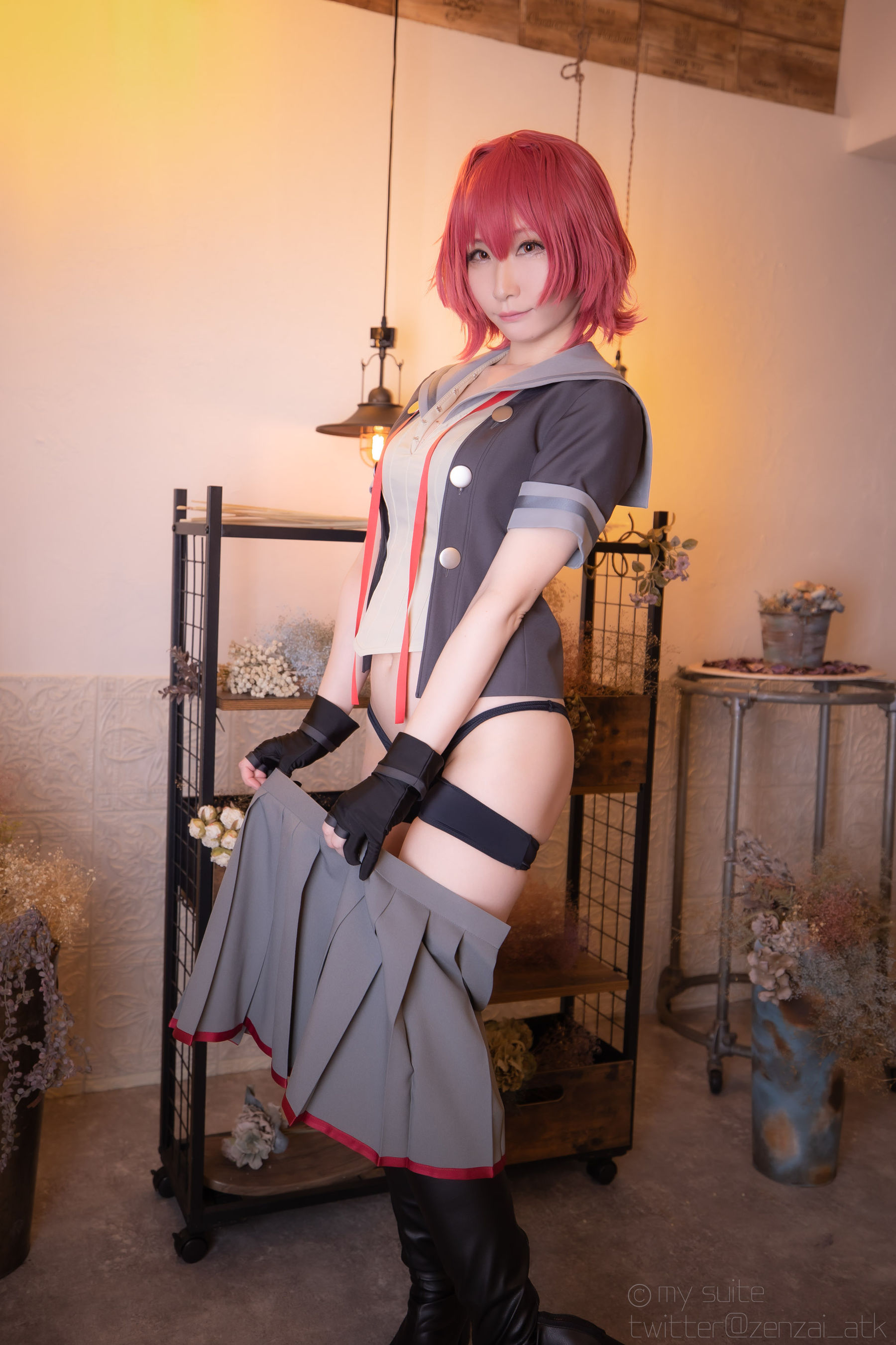 [Cosplay] [my suite] Atsuki あつき - 艦娘がスパッツの良さを教えてくれるROM Suite Collection.38 (KanColle) - 2