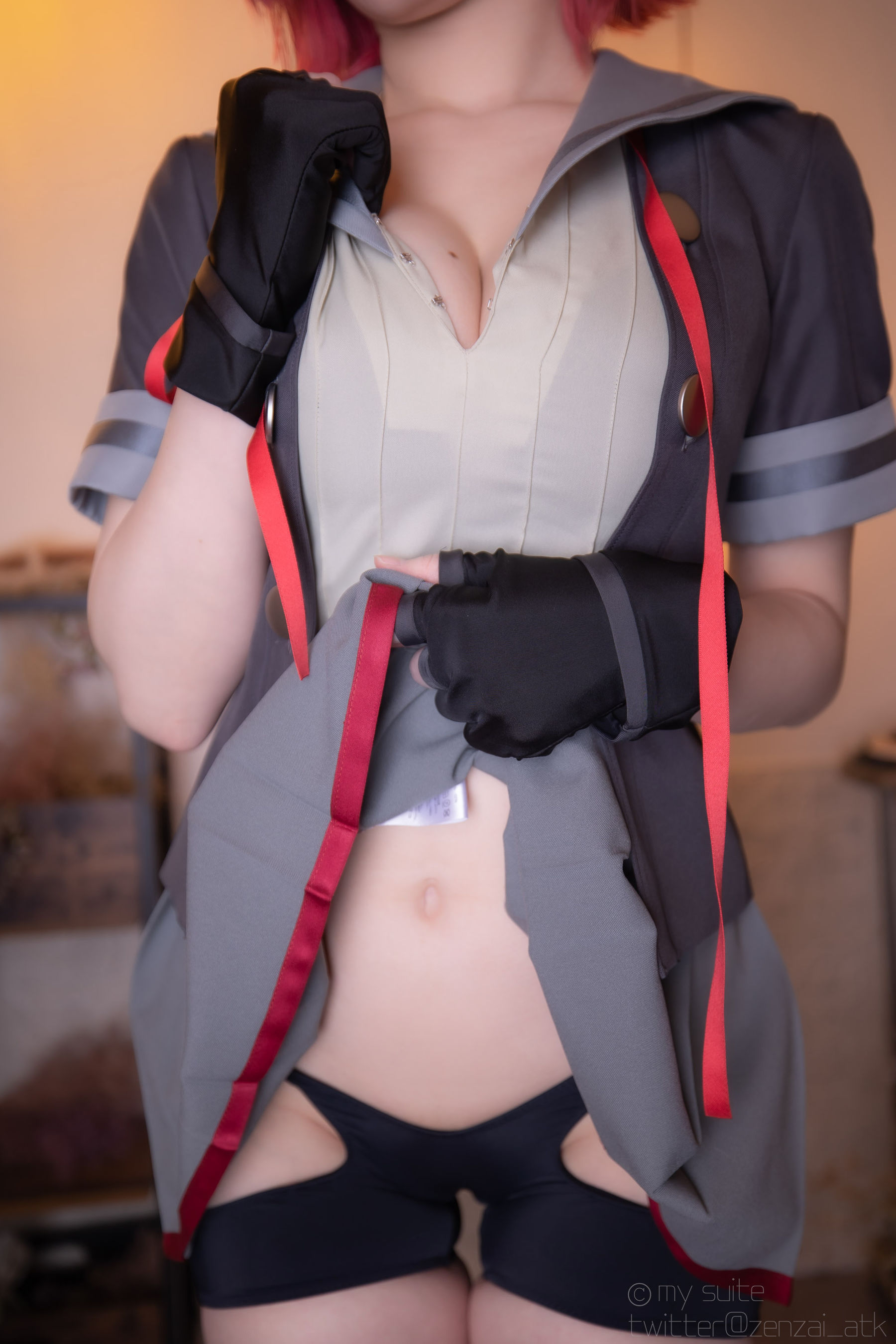 [Cosplay] [my suite] Atsuki あつき - 艦娘がスパッツの良さを教えてくれるROM Suite Collection.38 (KanColle) - 2