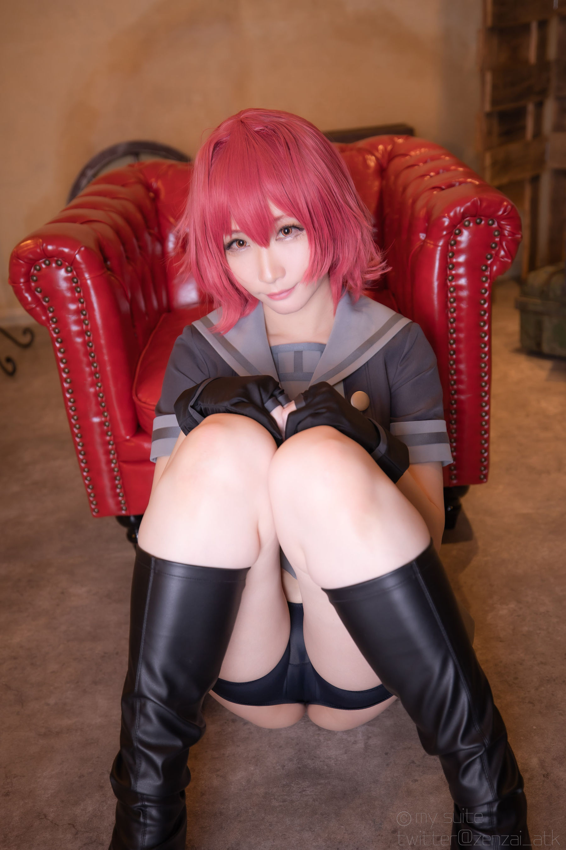 [Cosplay] [my suite] Atsuki あつき - 艦娘がスパッツの良さを教えてくれるROM Suite Collection.38 (KanColle) - 2