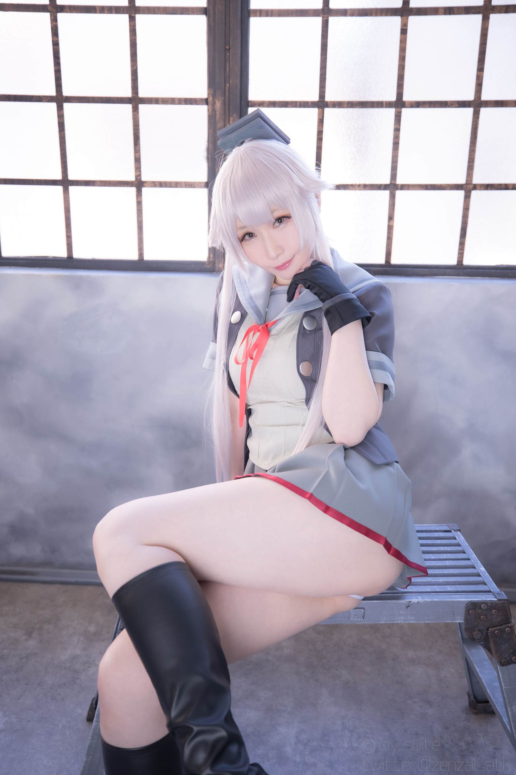 [Cosplay] [my suite] Atsuki あつき - 艦娘がスパッツの良さを教えてくれるROM Suite Collection.38 (KanColle) - 3