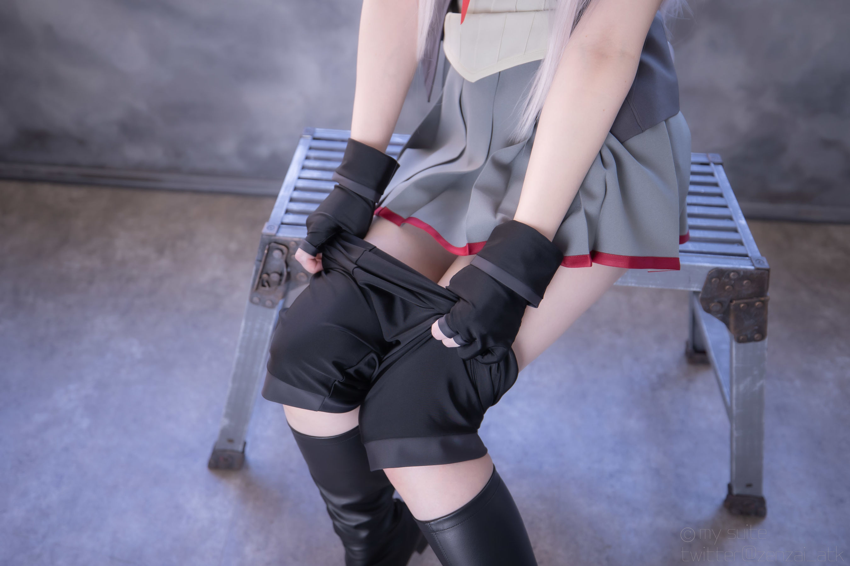[Cosplay] [my suite] Atsuki あつき - 艦娘がスパッツの良さを教えてくれるROM Suite Collection.38 (KanColle) - 3