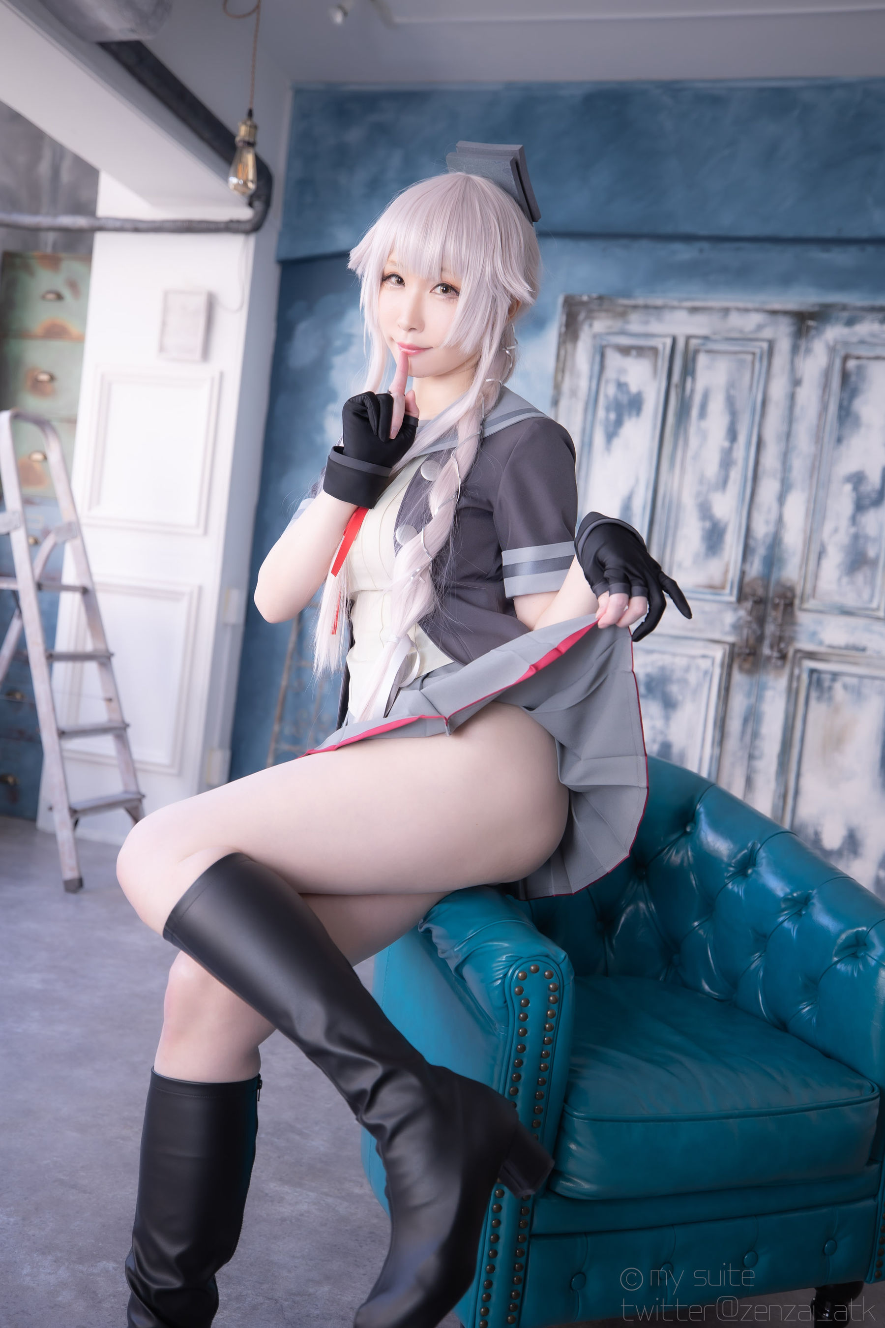 [Cosplay] [my suite] Atsuki あつき - 艦娘がスパッツの良さを教えてくれるROM Suite Collection.38 (KanColle) - 3