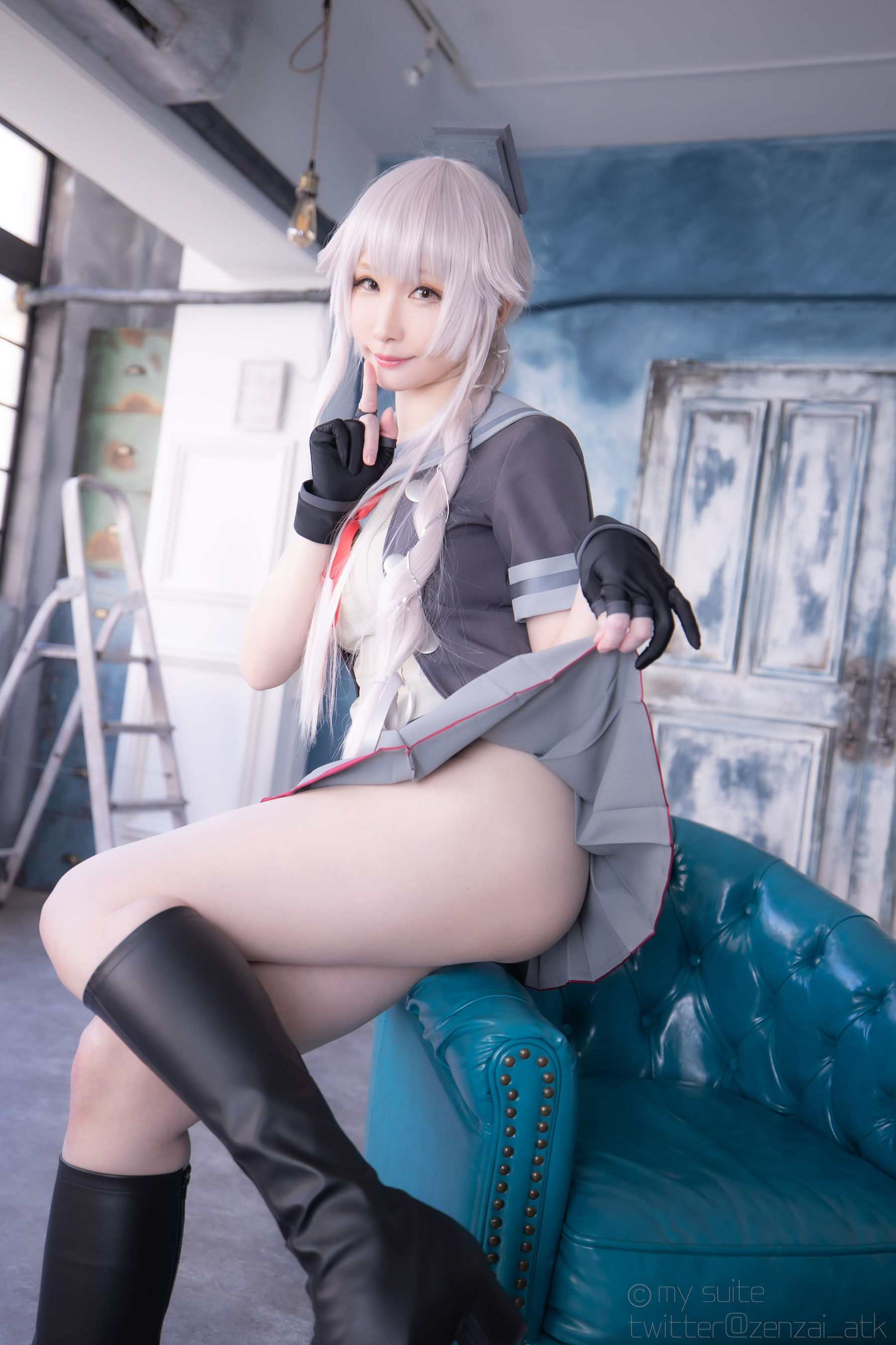 [Cosplay] [my suite] Atsuki あつき - 艦娘がスパッツの良さを教えてくれるROM Suite Collection.38 (KanColle) - 3
