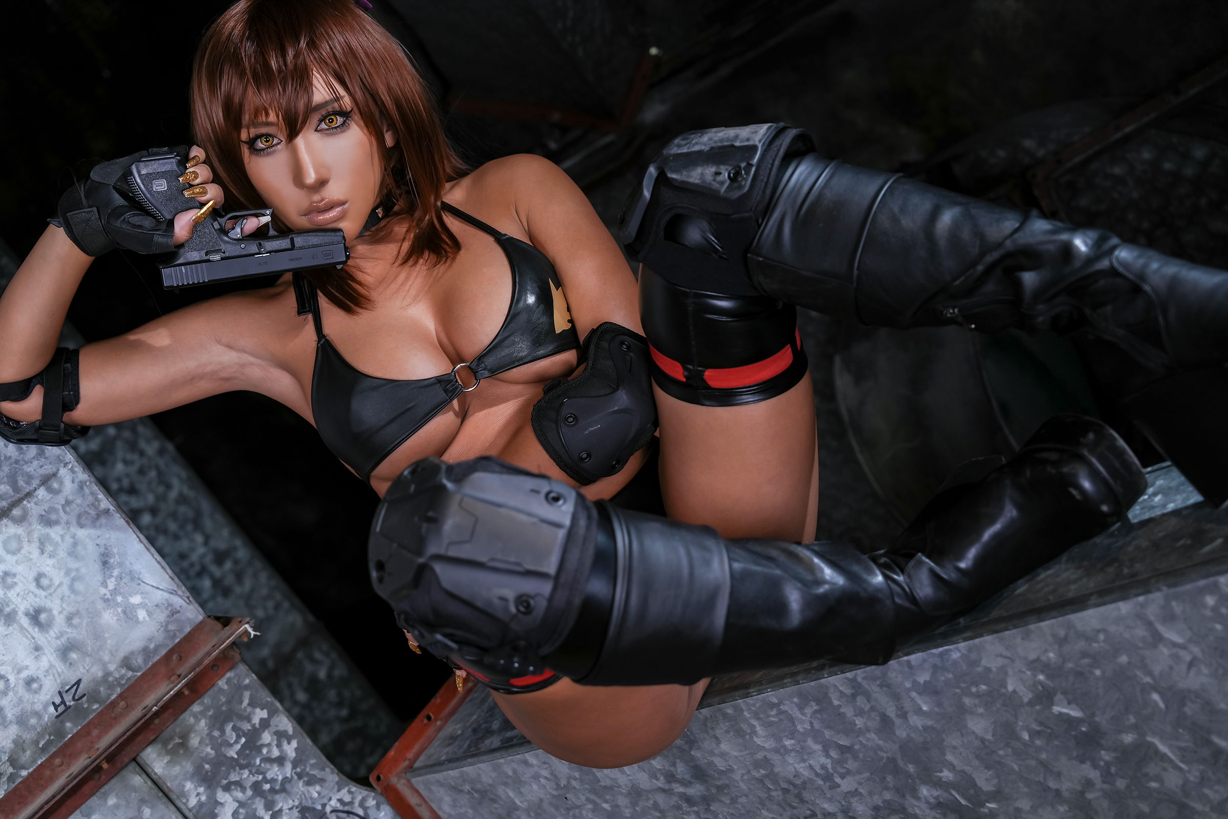 [Cosplay] [nonsummerjack (non)] 褐色女軍人さん完全版