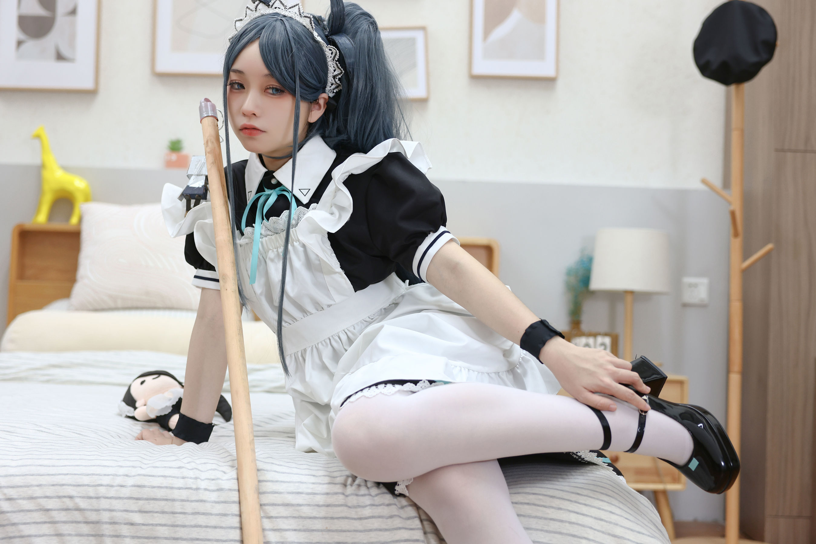 动漫博主G44不会受伤 - 碧蓝档案 爱丽丝女仆