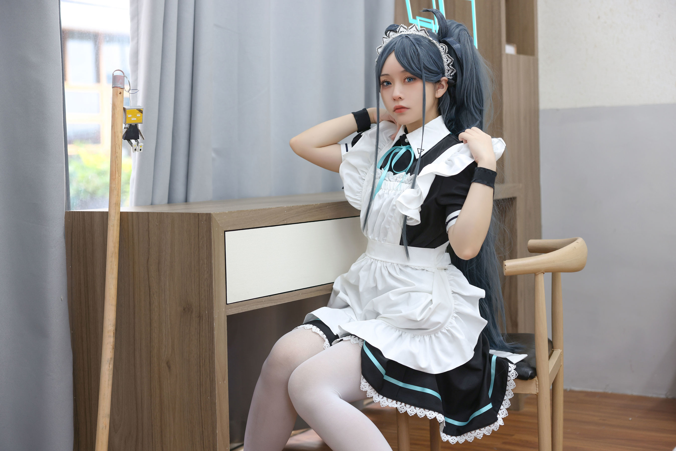 动漫博主G44不会受伤 - 碧蓝档案 爱丽丝女仆