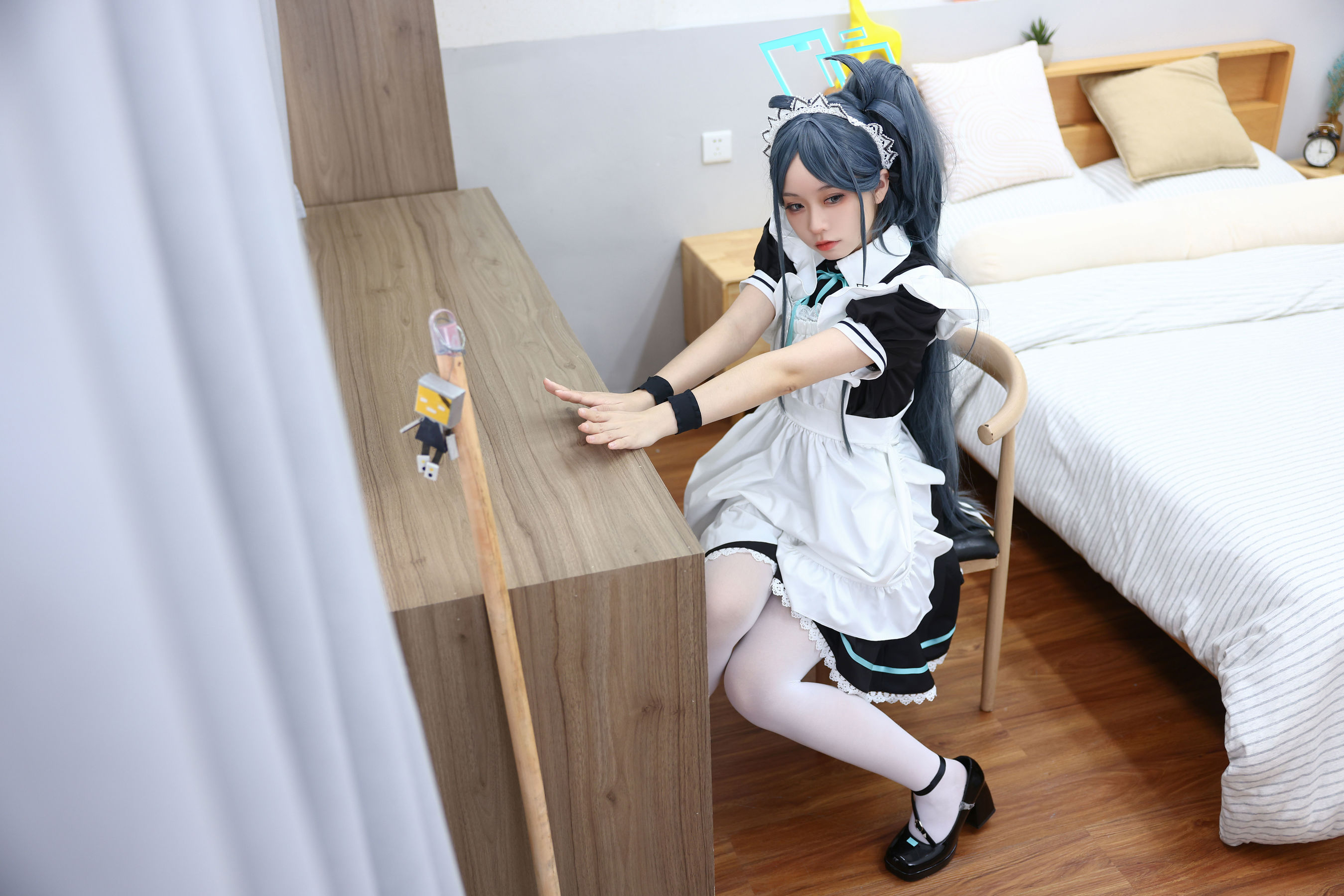 动漫博主G44不会受伤 - 碧蓝档案 爱丽丝女仆