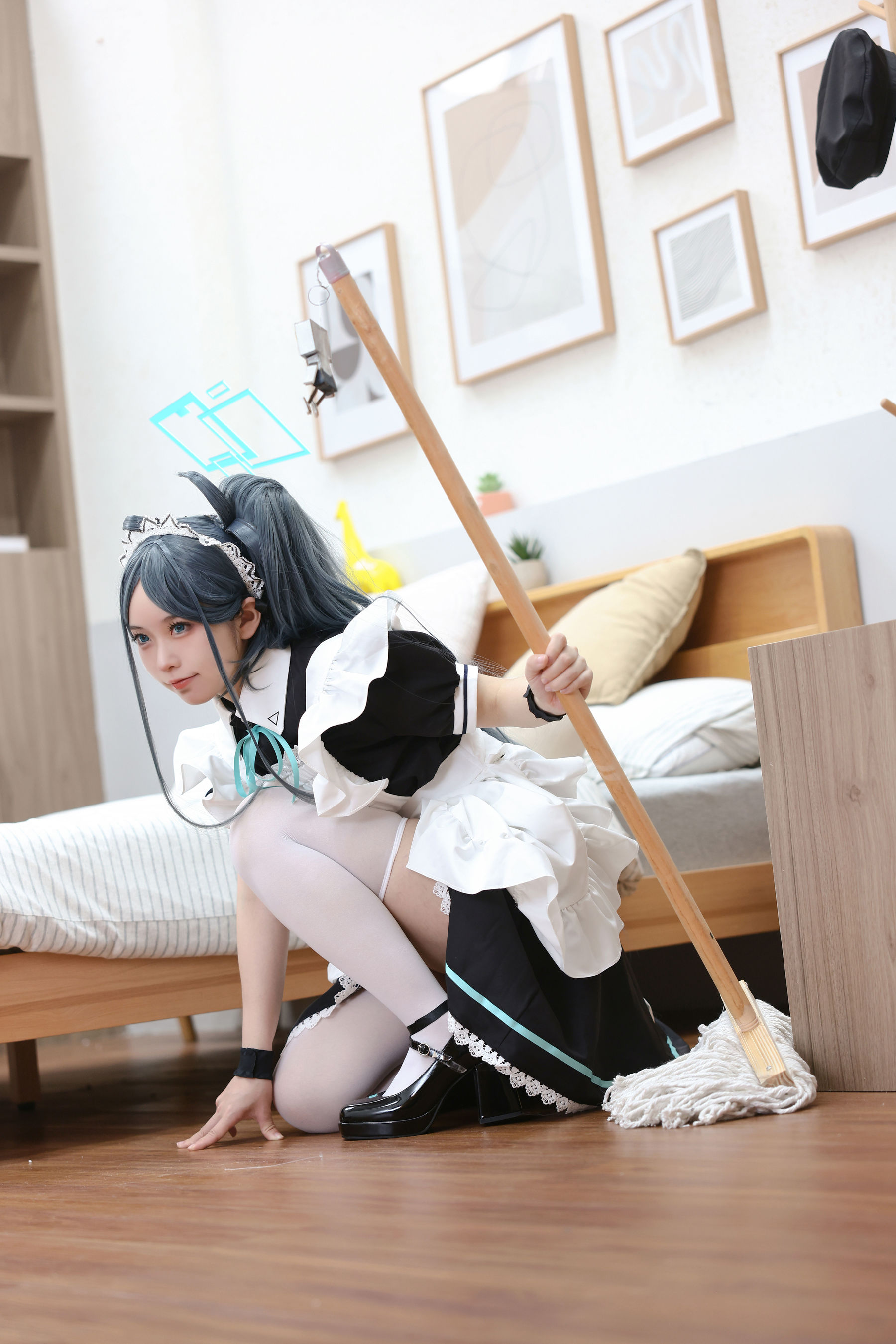 动漫博主G44不会受伤 - 碧蓝档案 爱丽丝女仆