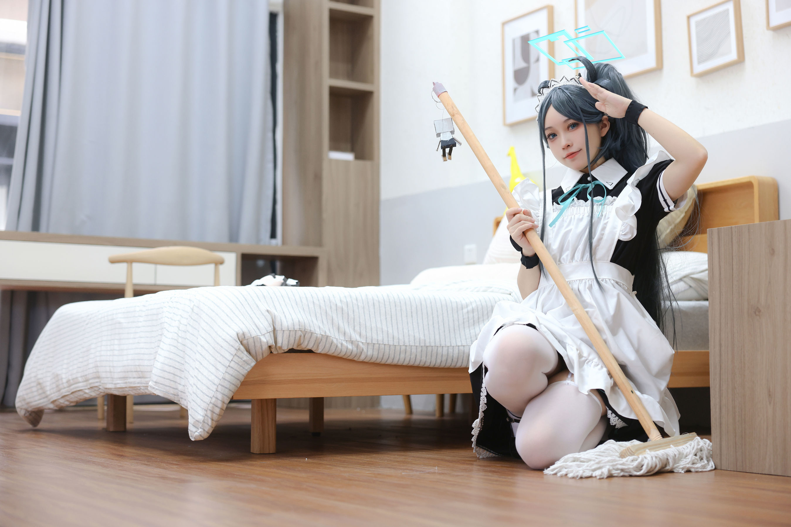 动漫博主G44不会受伤 - 碧蓝档案 爱丽丝女仆
