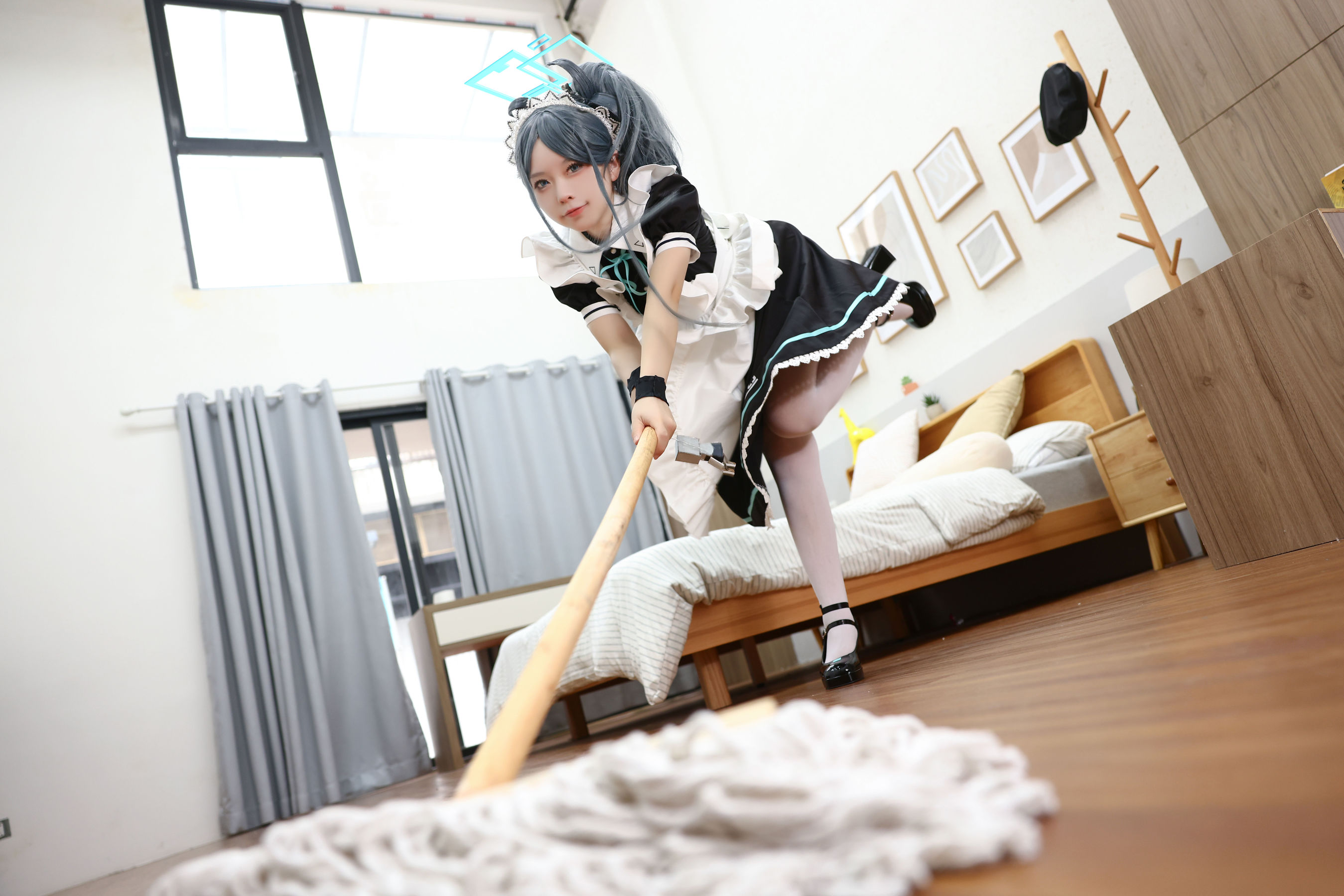 动漫博主G44不会受伤 - 碧蓝档案 爱丽丝女仆