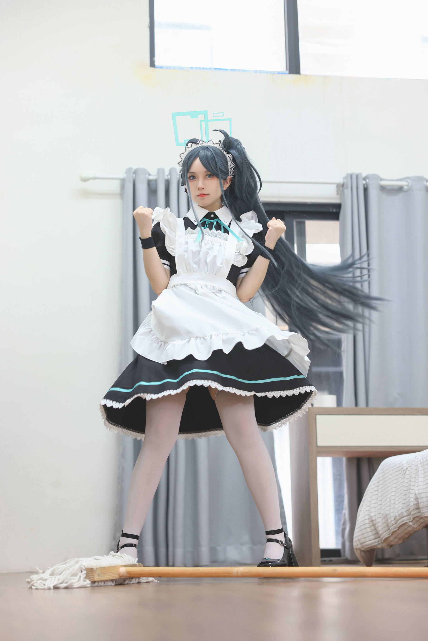 动漫博主G44不会受伤 - 碧蓝档案 爱丽丝女仆