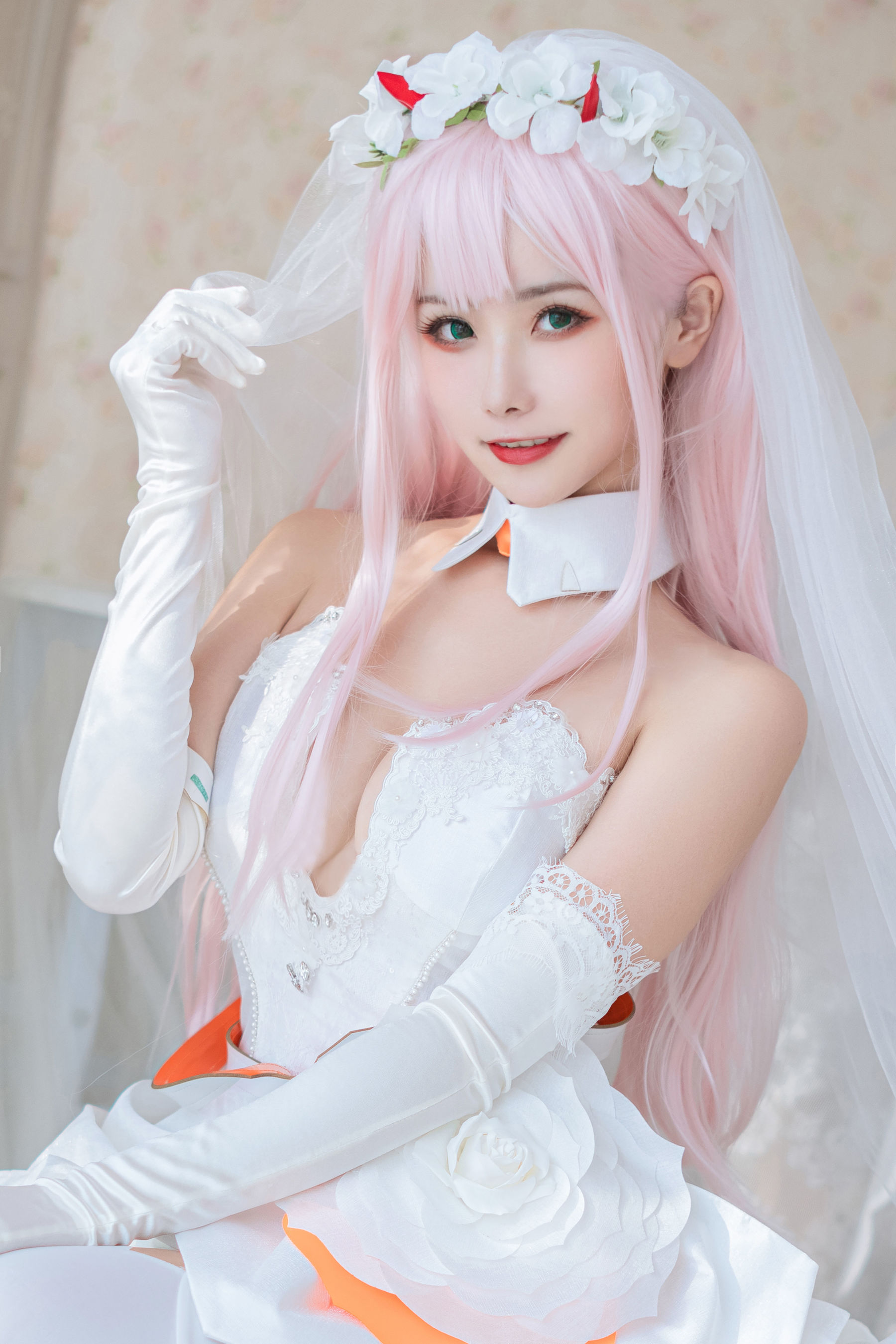 微博妹子Momoko葵葵 - DARLING in the FRANXX 花嫁