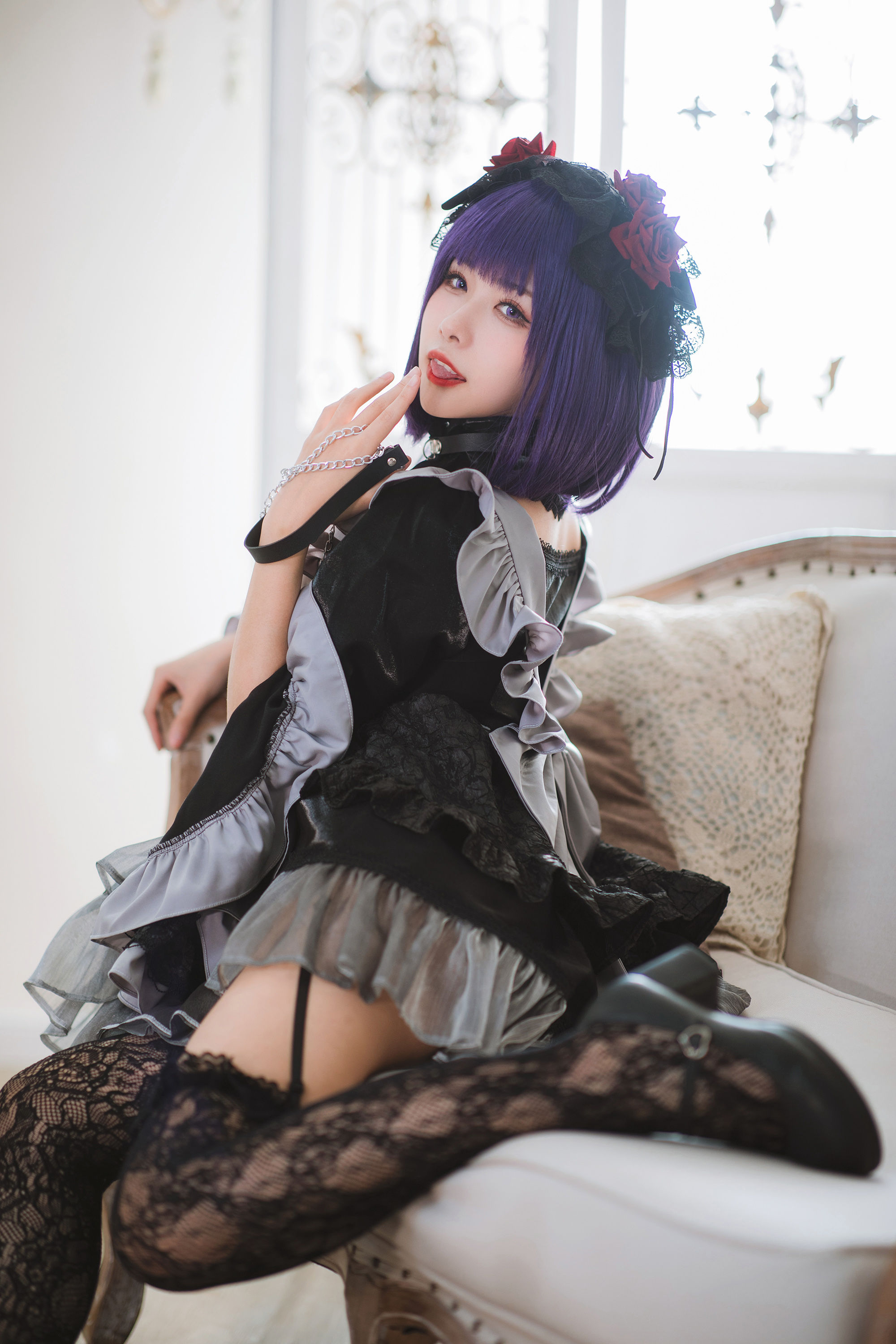 微博妹子Momoko葵葵 - 喜多川海梦 黑江雫