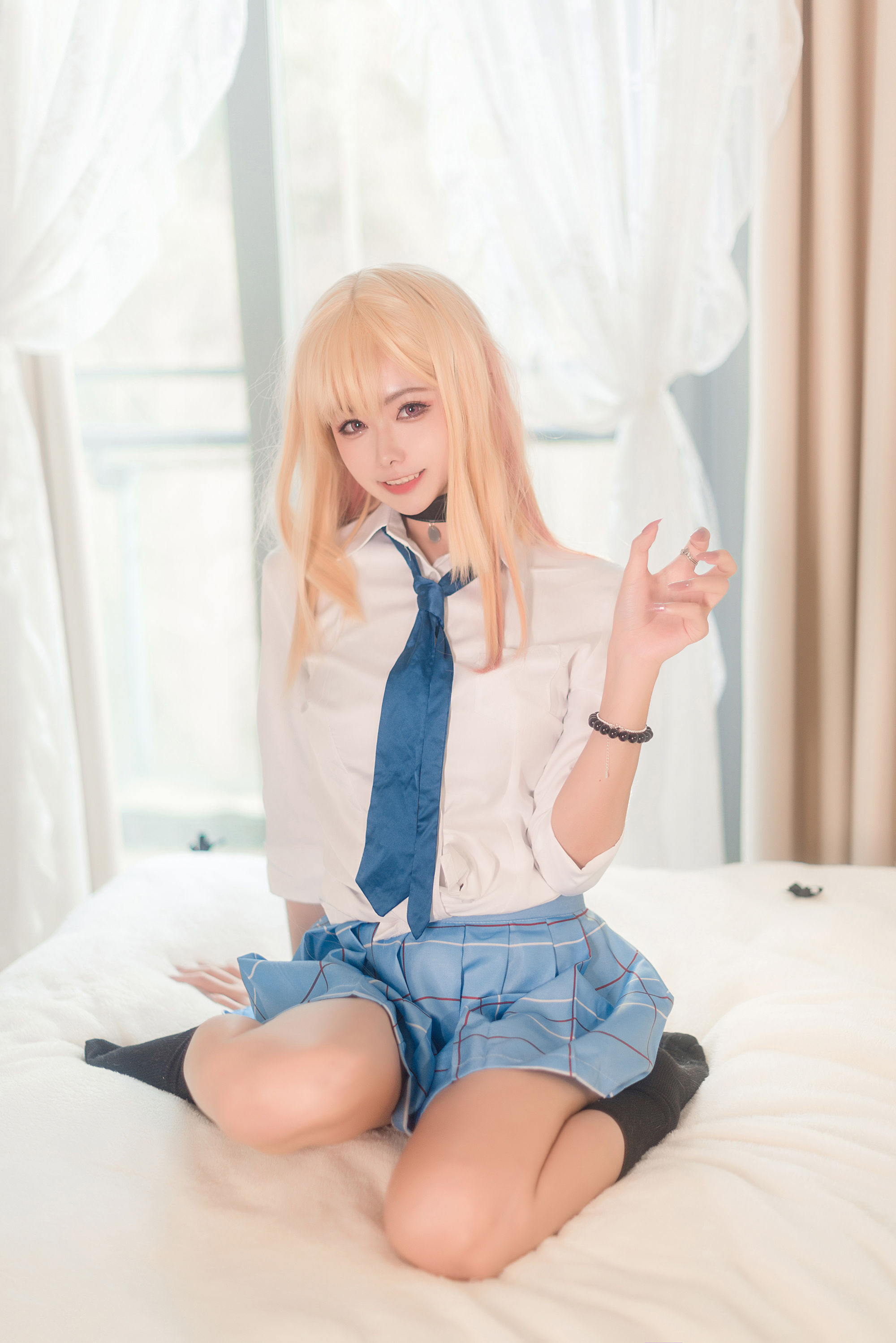 微博妹子Momoko葵葵 - 喜多川海梦 黑江雫