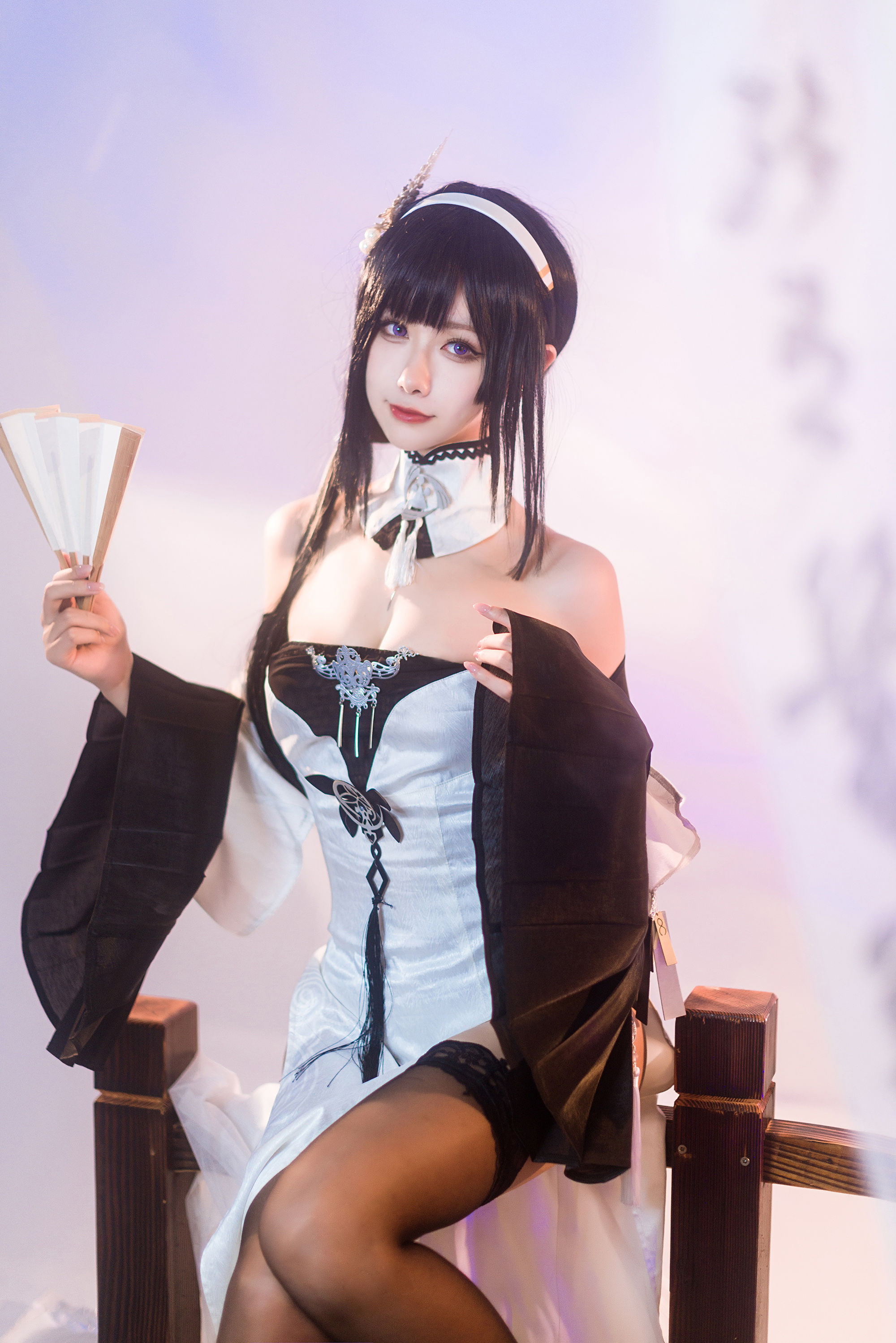 微博妹子Momoko葵葵 - 碧蓝航线镇海 奇奢花苑
