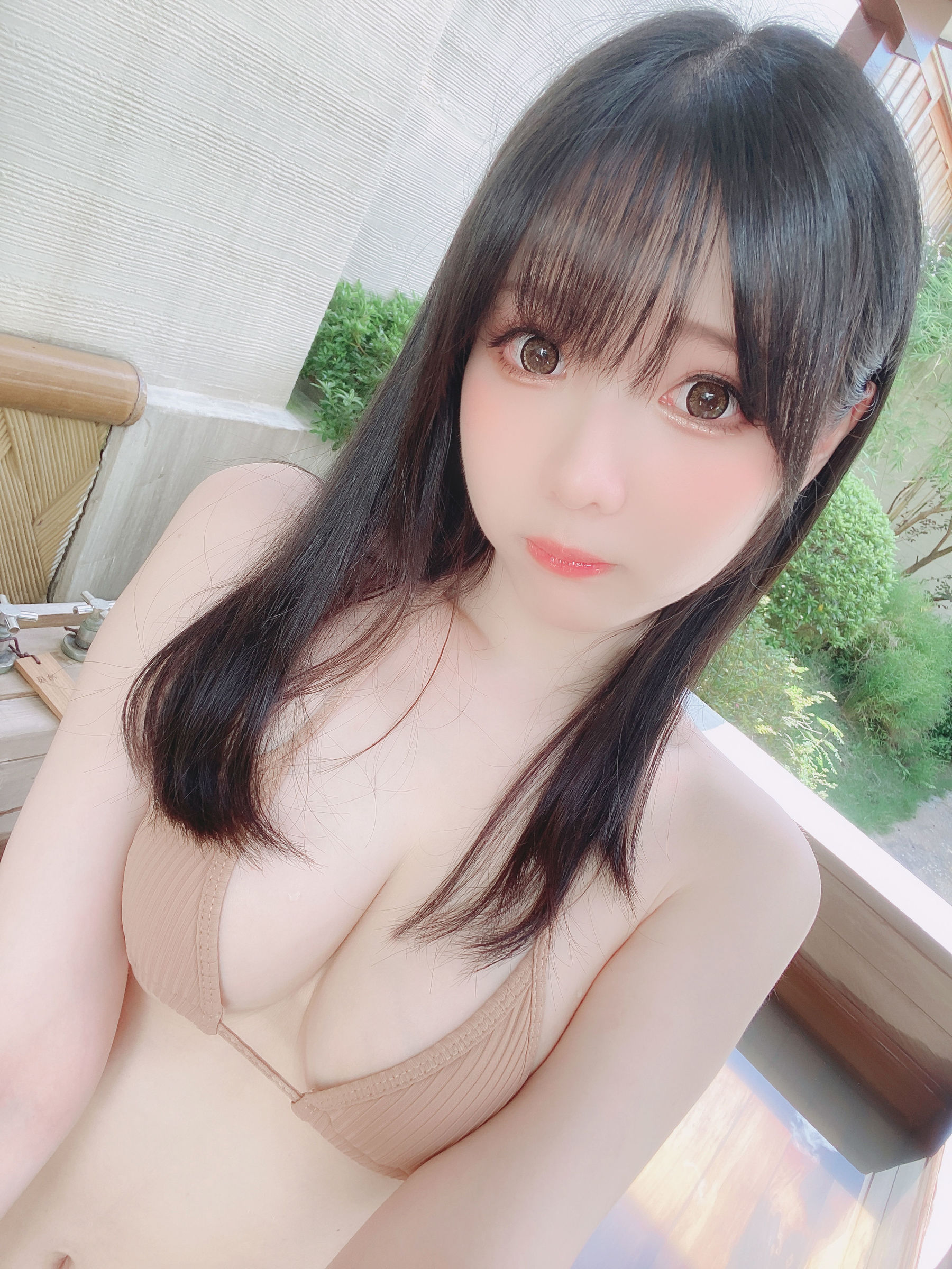 微博妹纸霜月shimo - 温泉