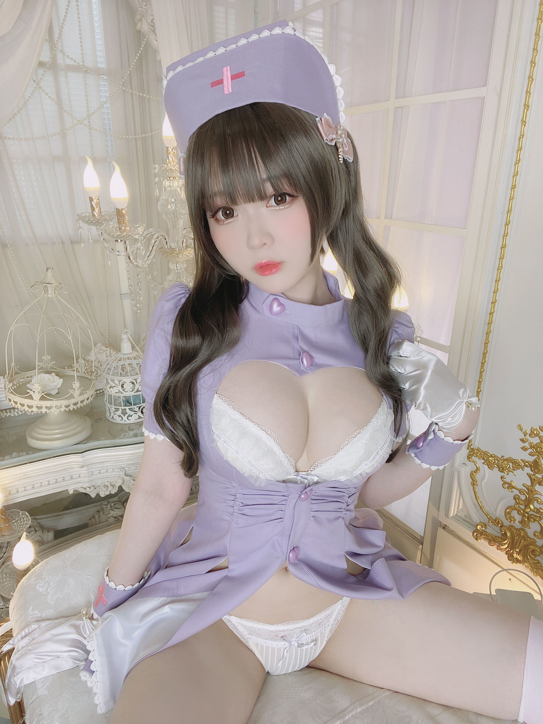 微博妹纸霜月shimo - 紫护士
