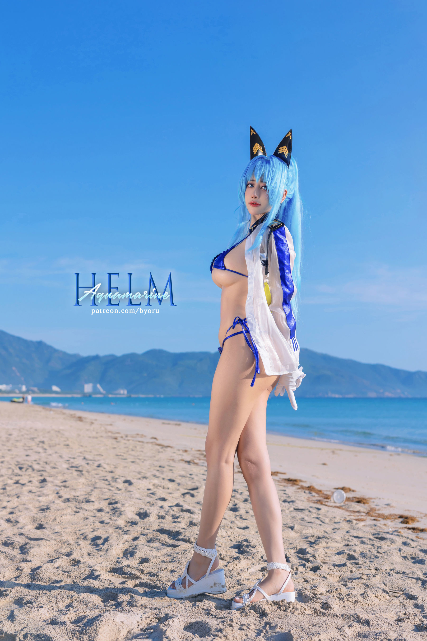 日本性感萝莉Byoru - Helm Aquamarine