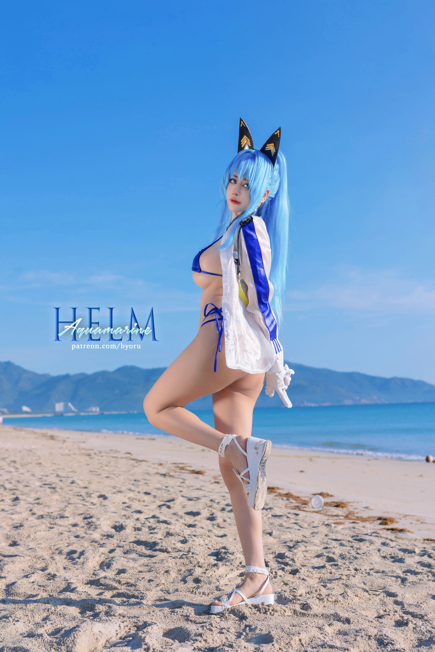 日本性感萝莉Byoru - Helm Aquamarine