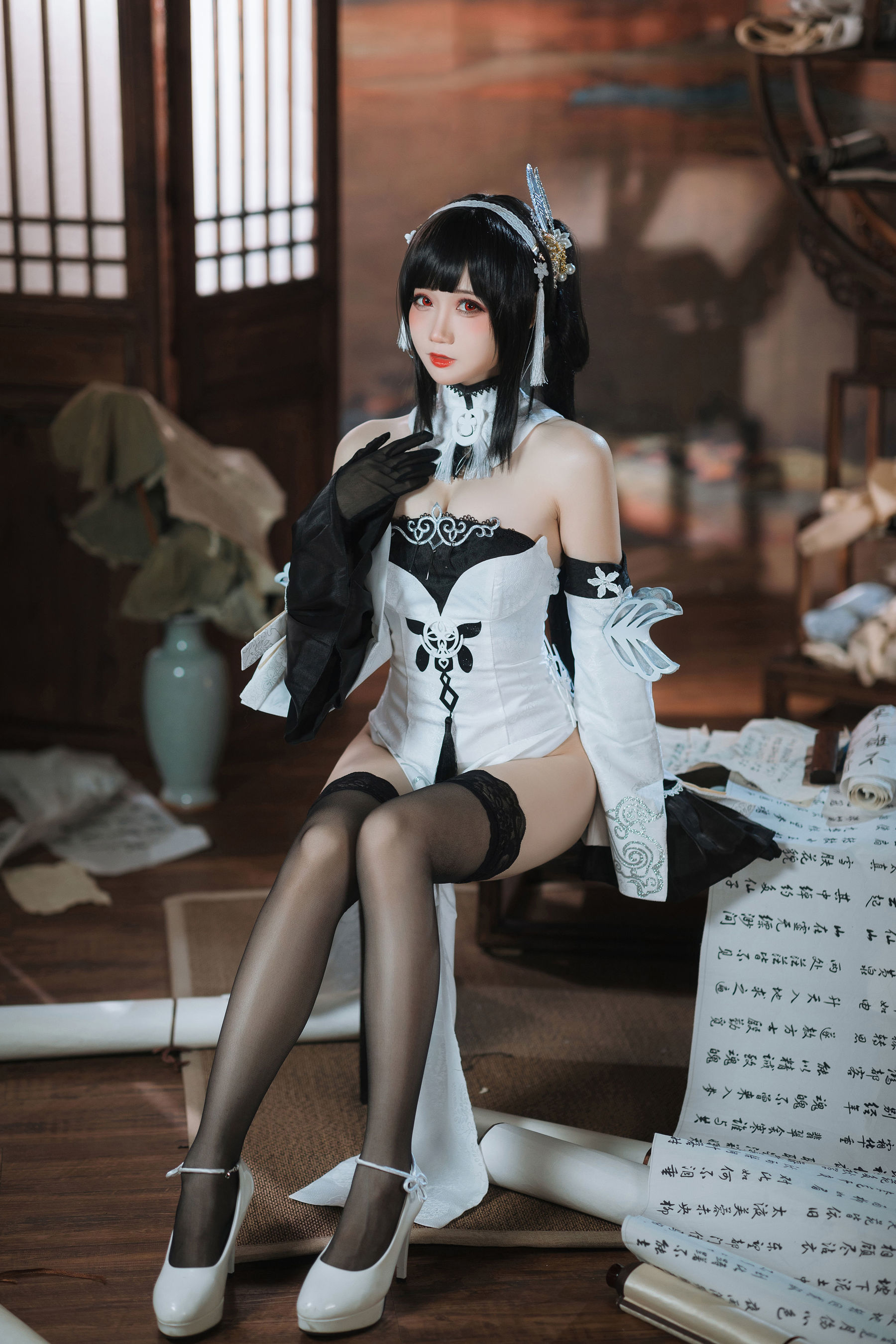 焖焖碳 - 碧蓝航线 镇海白黑礼服