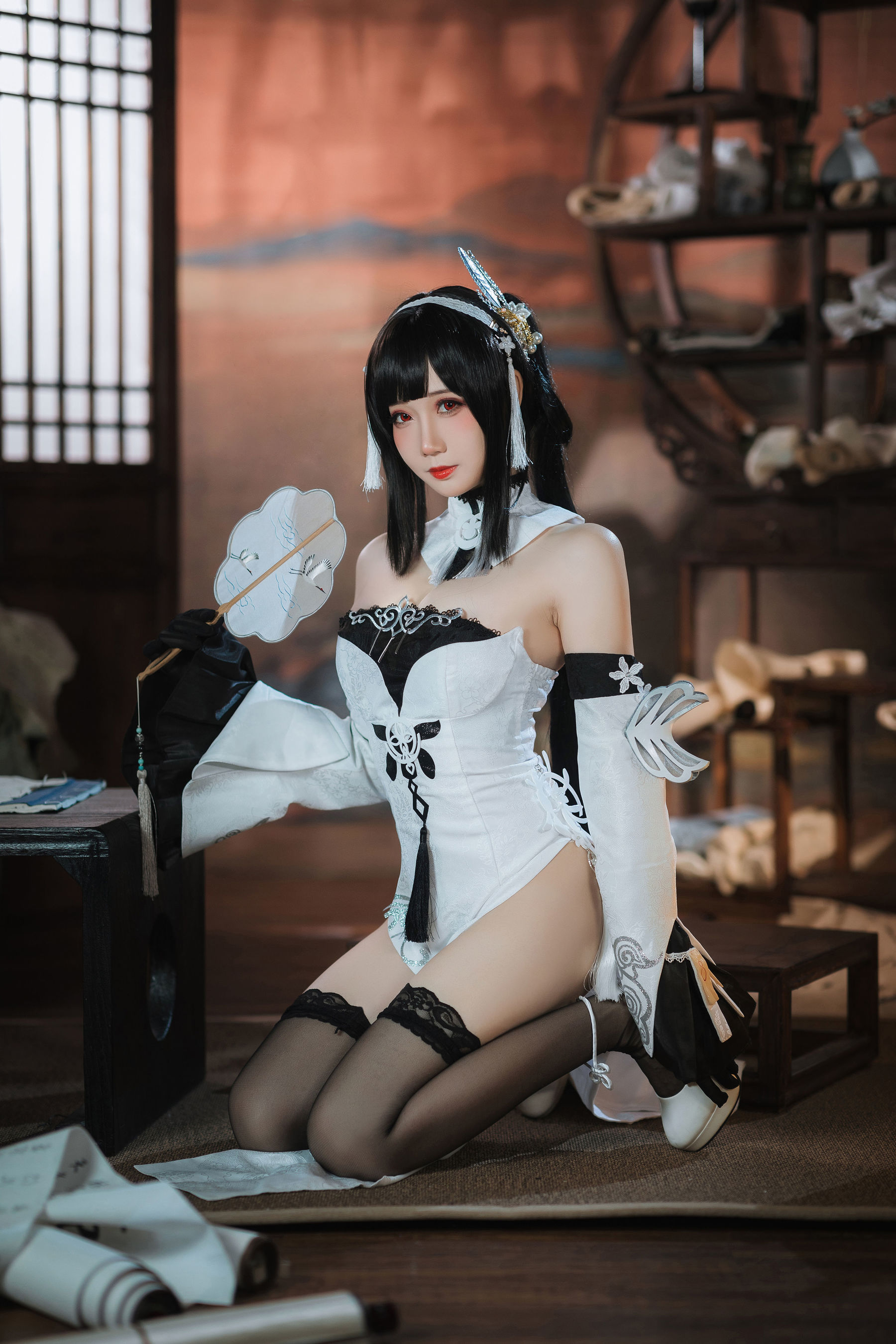 焖焖碳 - 碧蓝航线 镇海白黑礼服