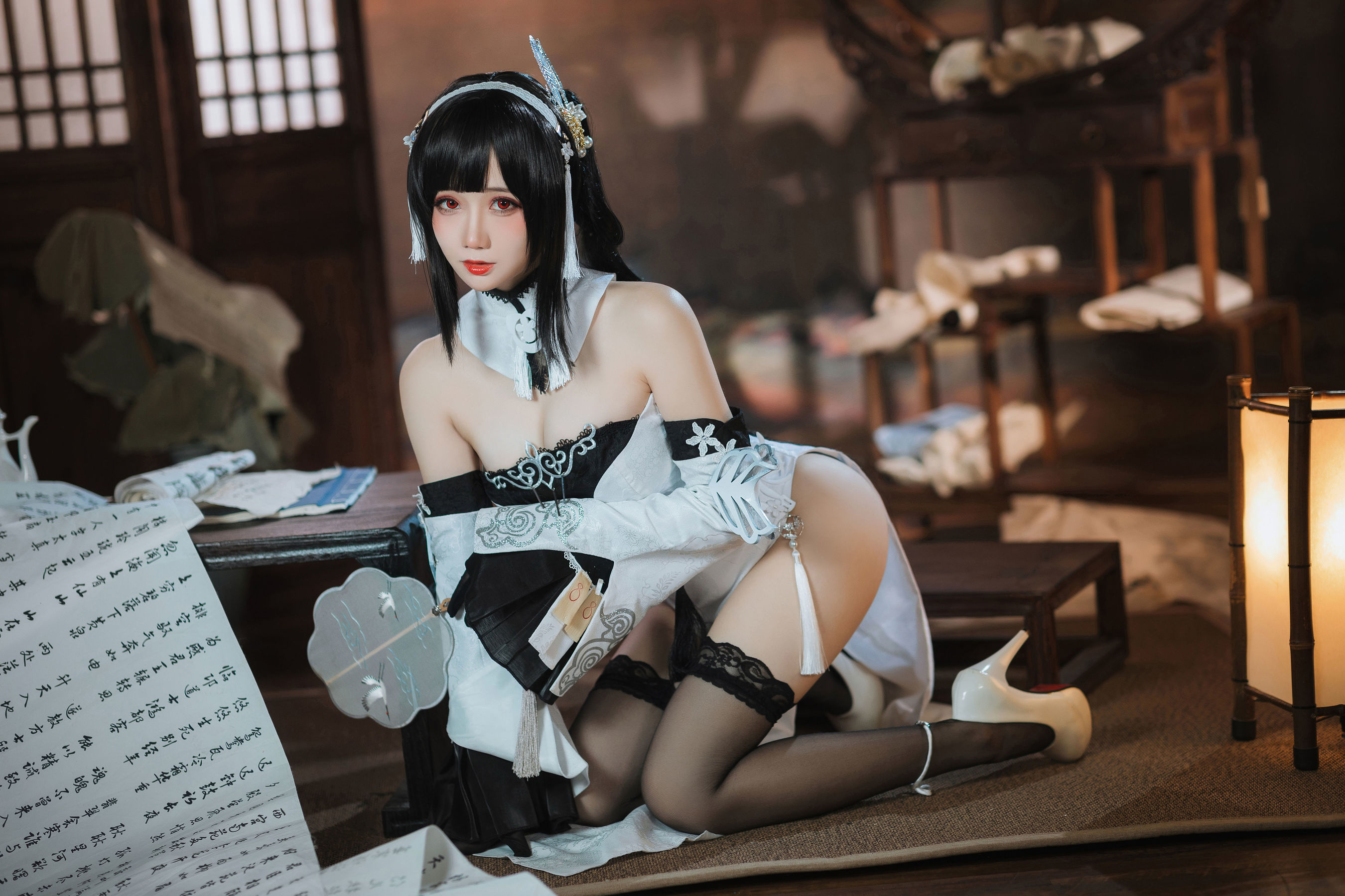 焖焖碳 - 碧蓝航线 镇海白黑礼服