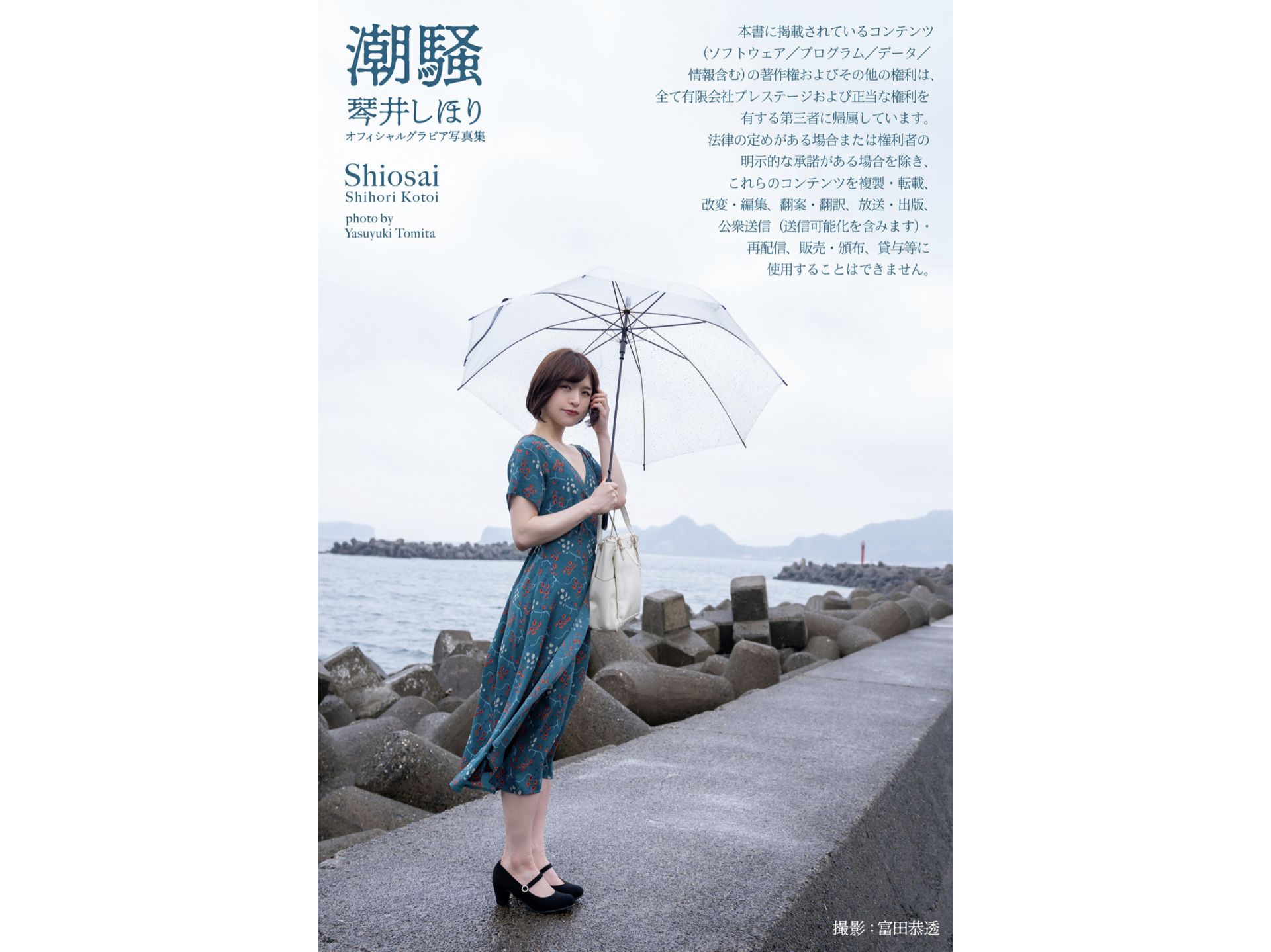 琴井しおり グラビア写真集 忘れられない君との一日