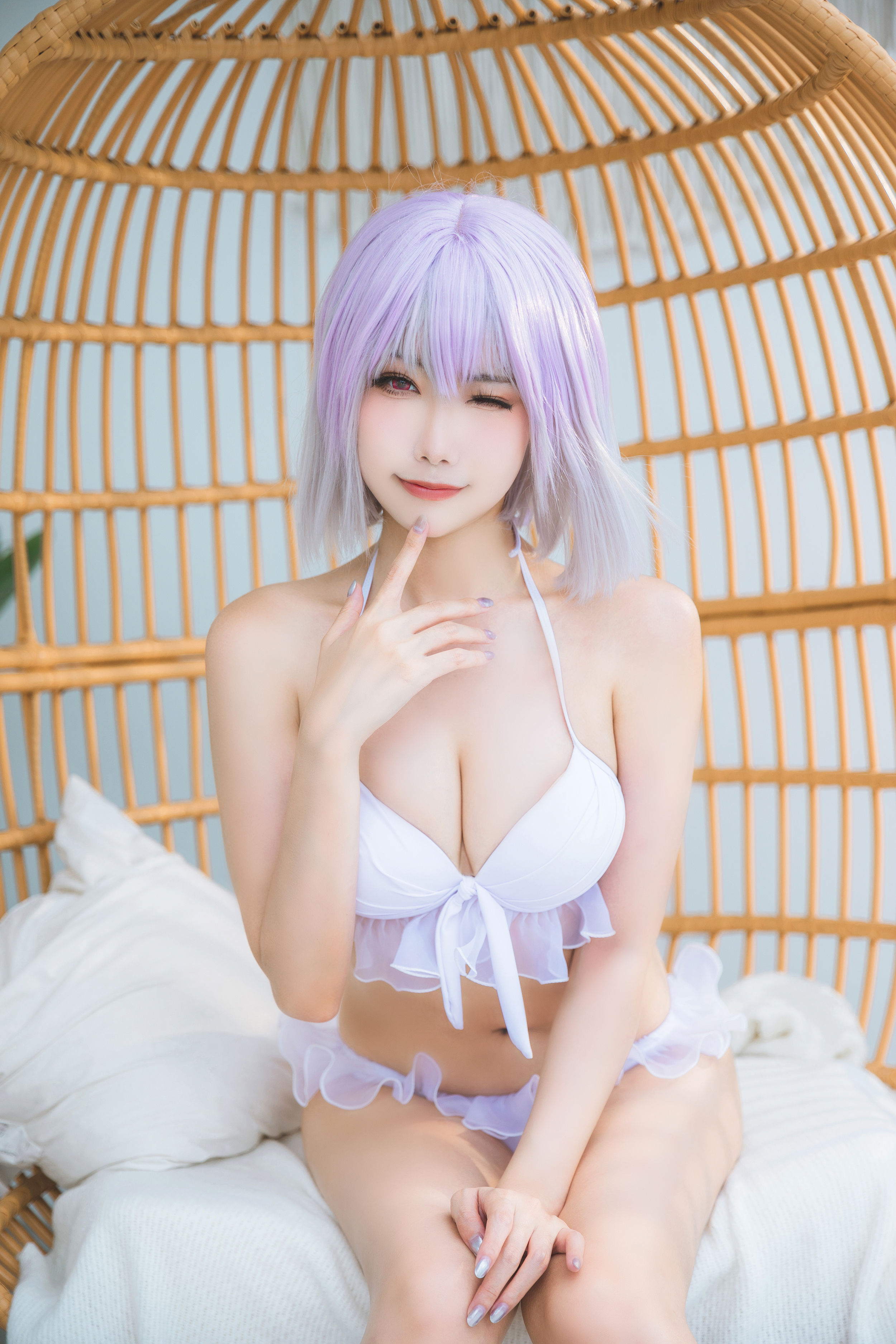 瓜希酱&Momoko葵葵 - 电光超人古利特 宝多六花&新条茜 泳装
