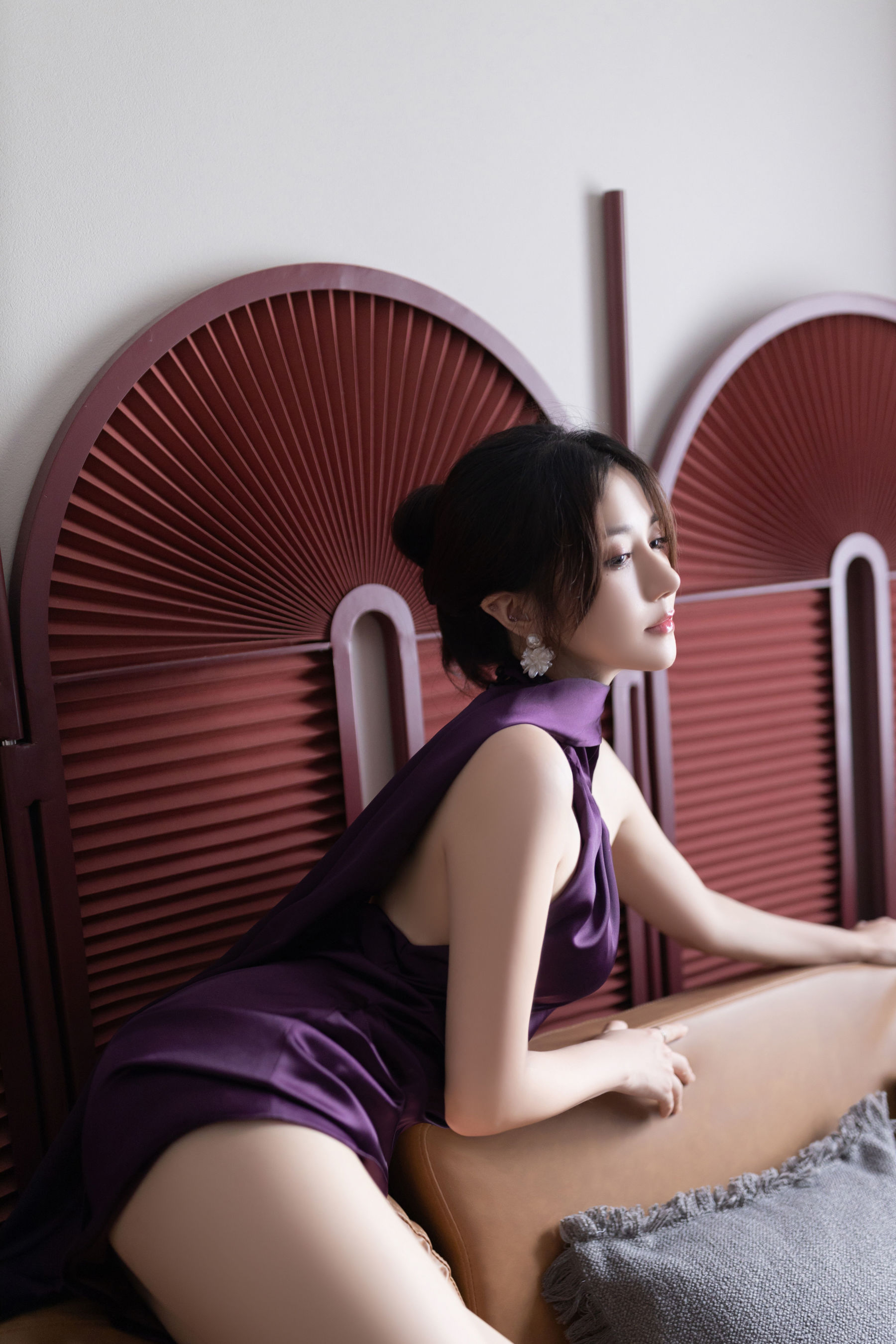 鱼子酱 紫色写真