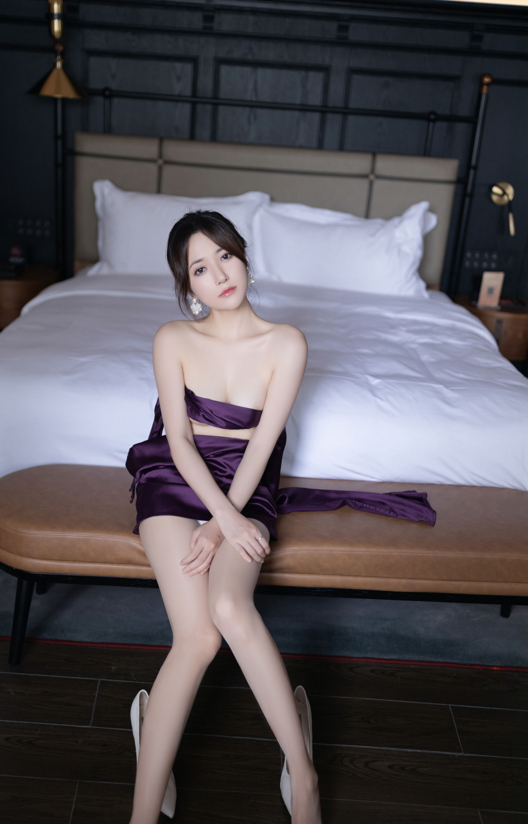 鱼子酱 紫色写真