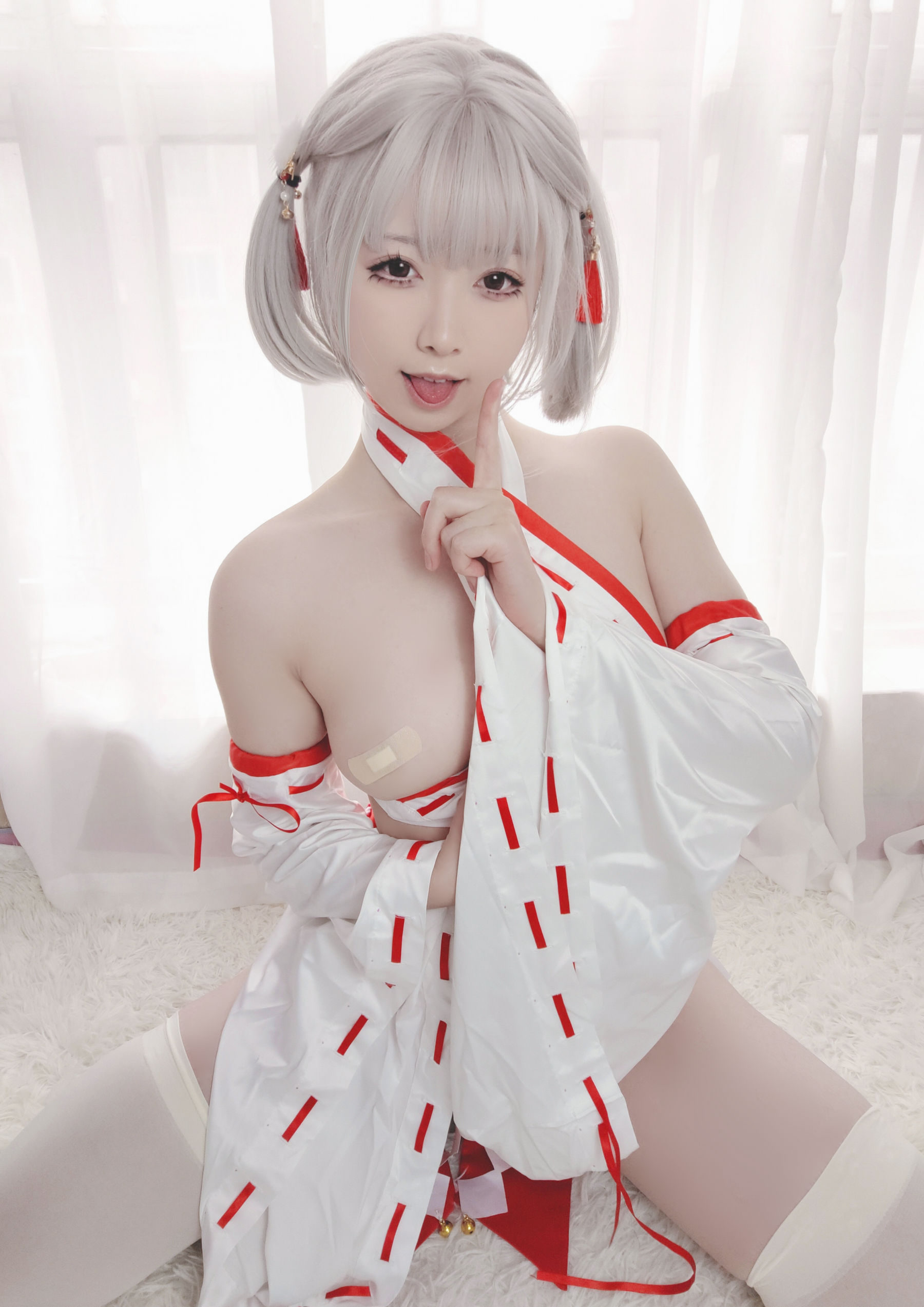 Asagiriai 愛ちゃん - 巫女服自拍
