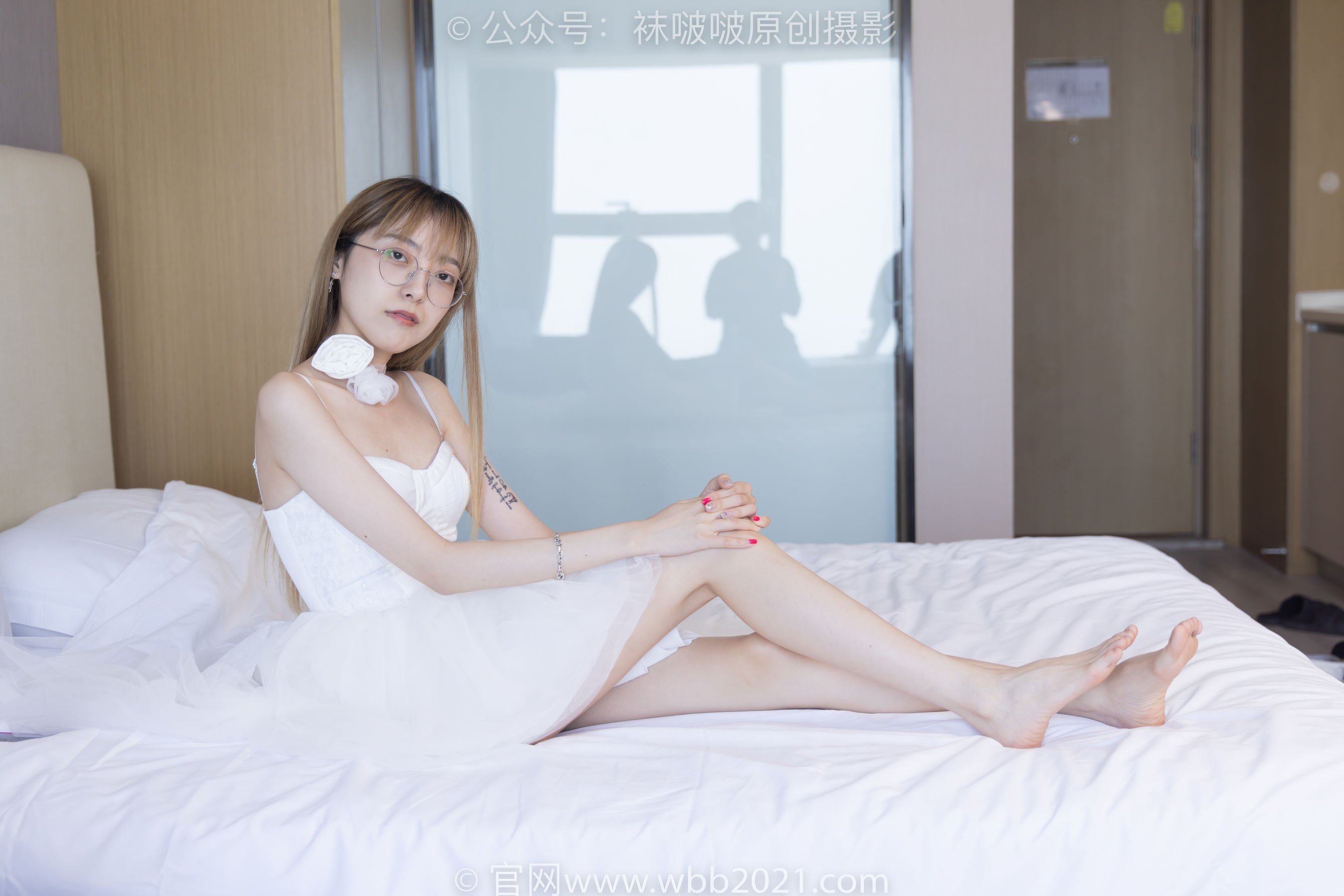BoBoSocks袜啵啵 No.277 稚予 - 高跟鞋、肉丝、裸足、婚纱小礼裙