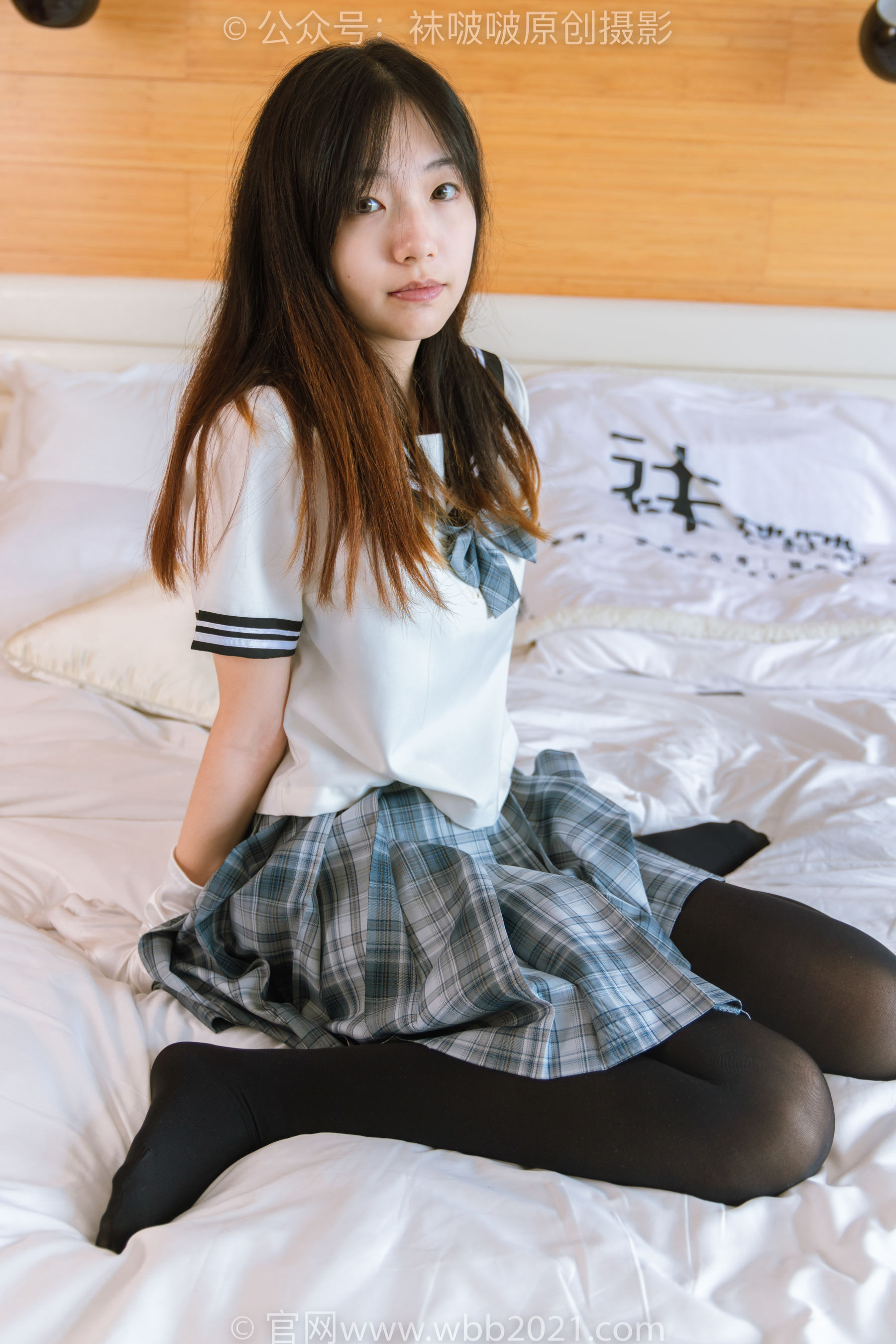 BoBoSocks袜啵啵 No.278 小甜豆 - 皮鞋、厚黑丝、jk制服、踩泡面