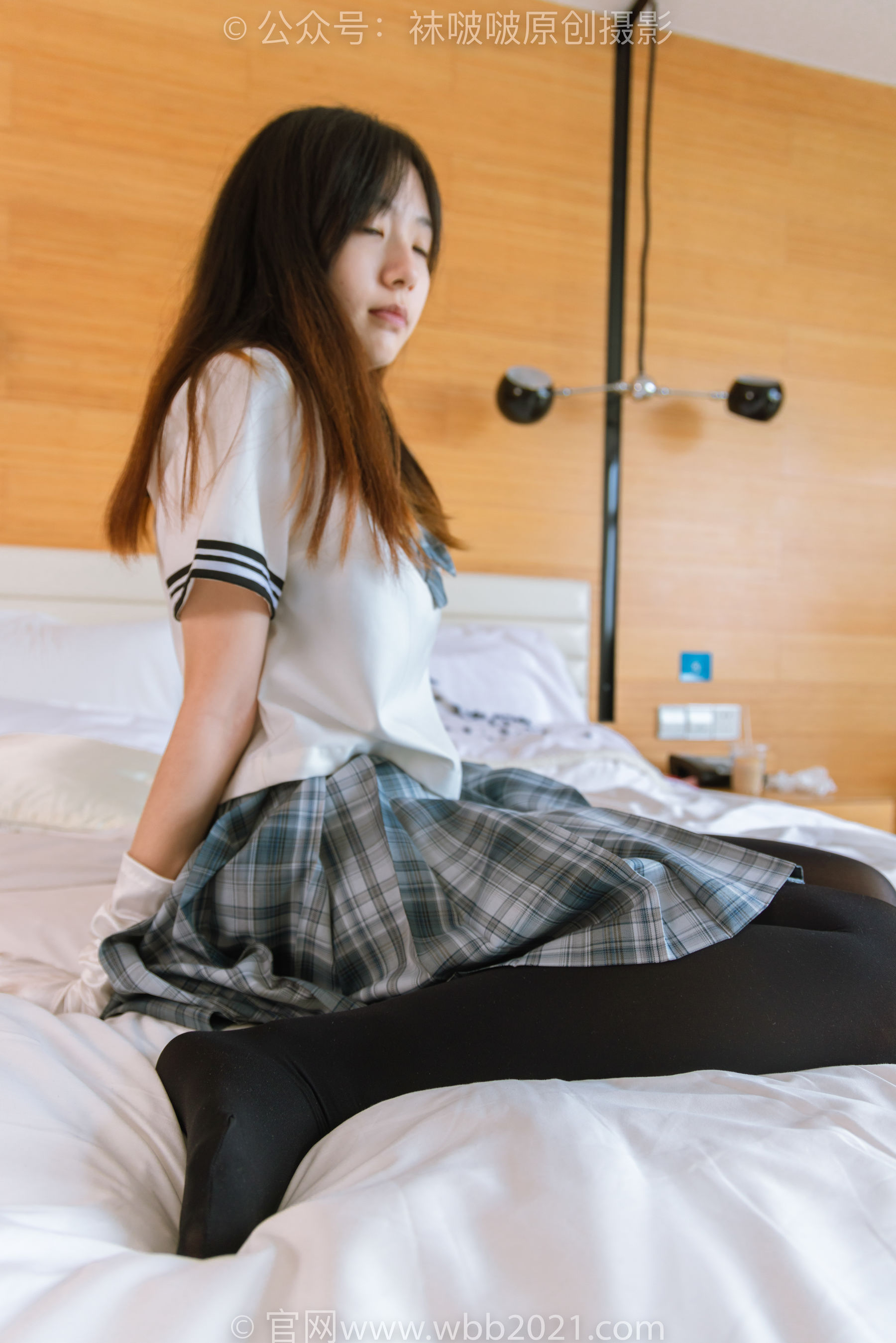 BoBoSocks袜啵啵 No.278 小甜豆 - 皮鞋、厚黑丝、jk制服、踩泡面