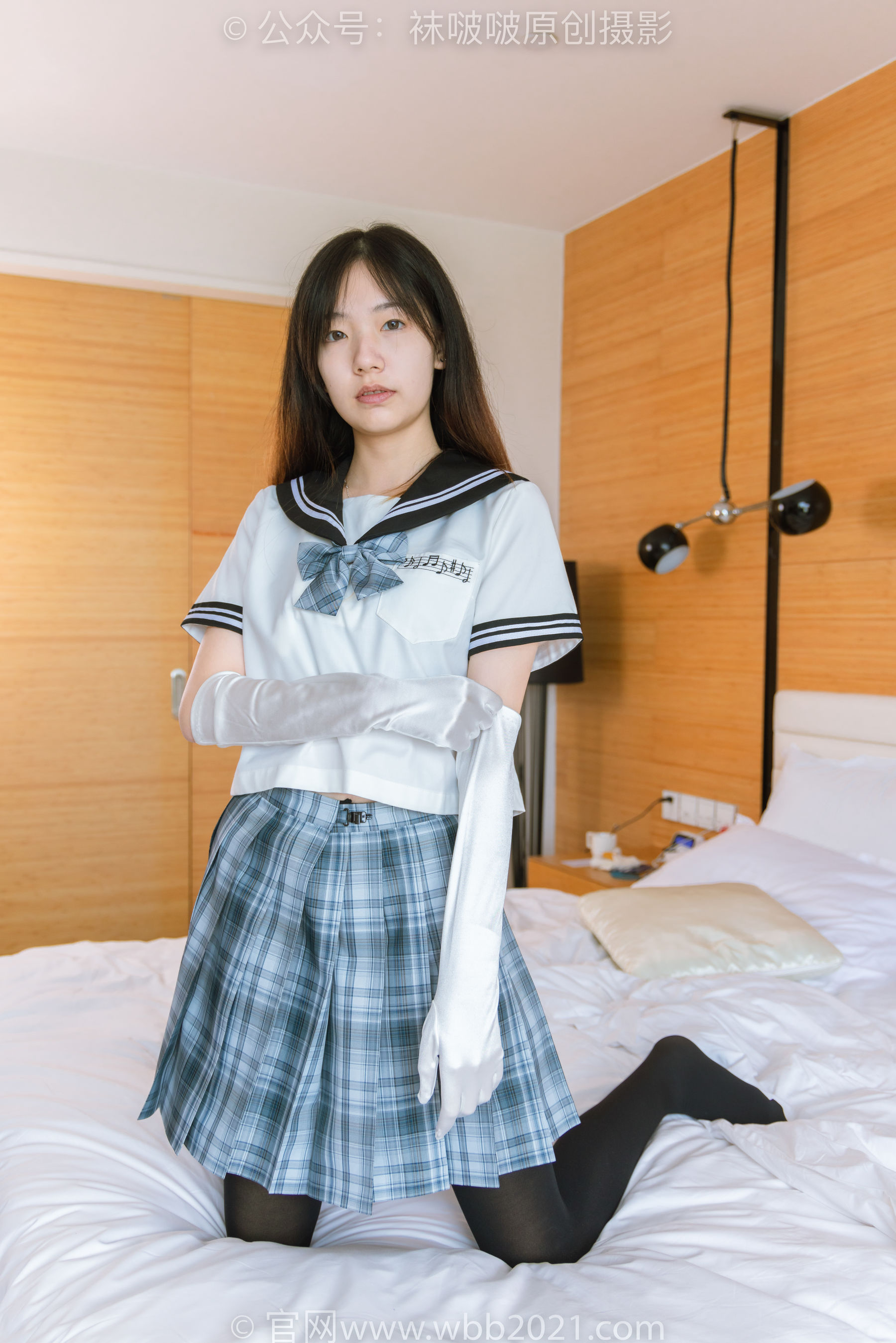 BoBoSocks袜啵啵 No.278 小甜豆 - 皮鞋、厚黑丝、jk制服、踩泡面