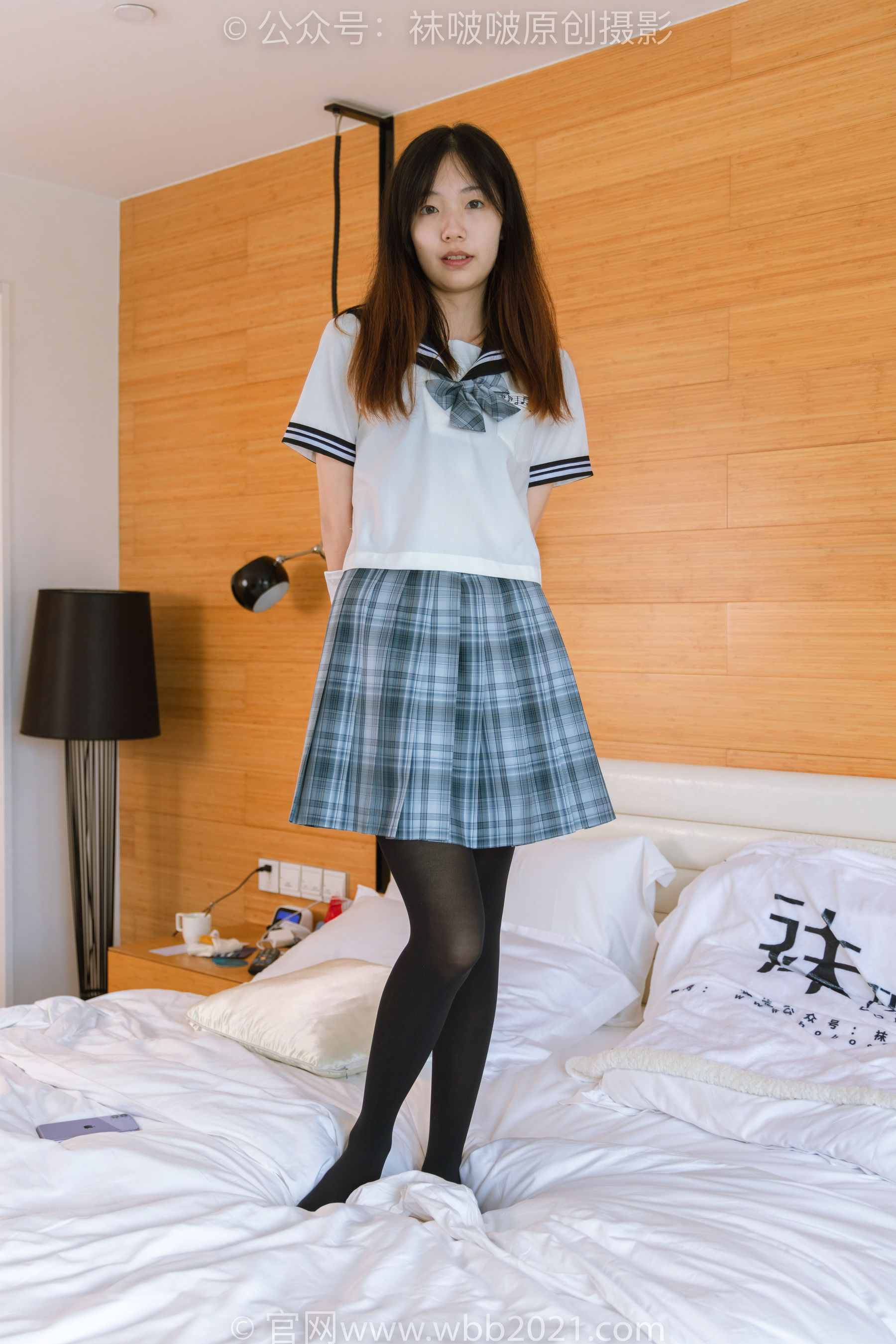 BoBoSocks袜啵啵 No.278 小甜豆 - 皮鞋、厚黑丝、jk制服、踩泡面